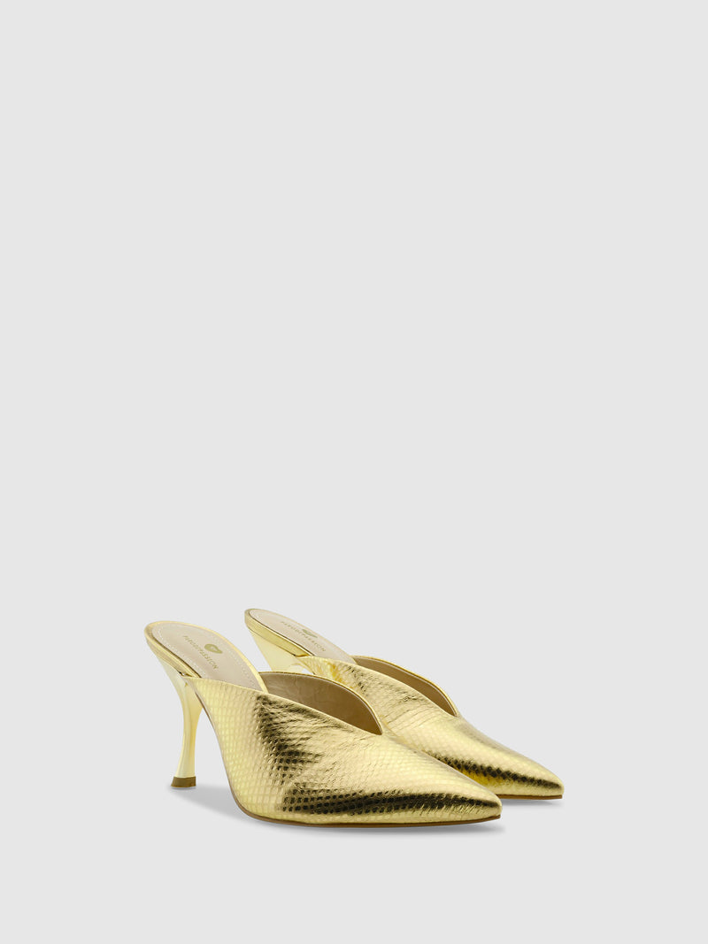 PARODI PASSION Sapatos de Salto 60/1603 Gold