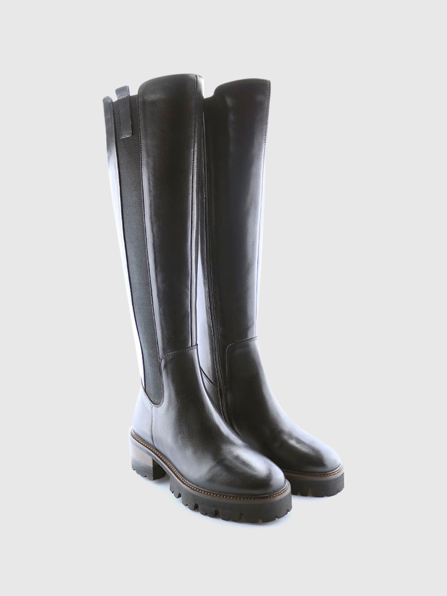 PARODI SHOES Botas de Cano-Alto 95/SAVONA Preto