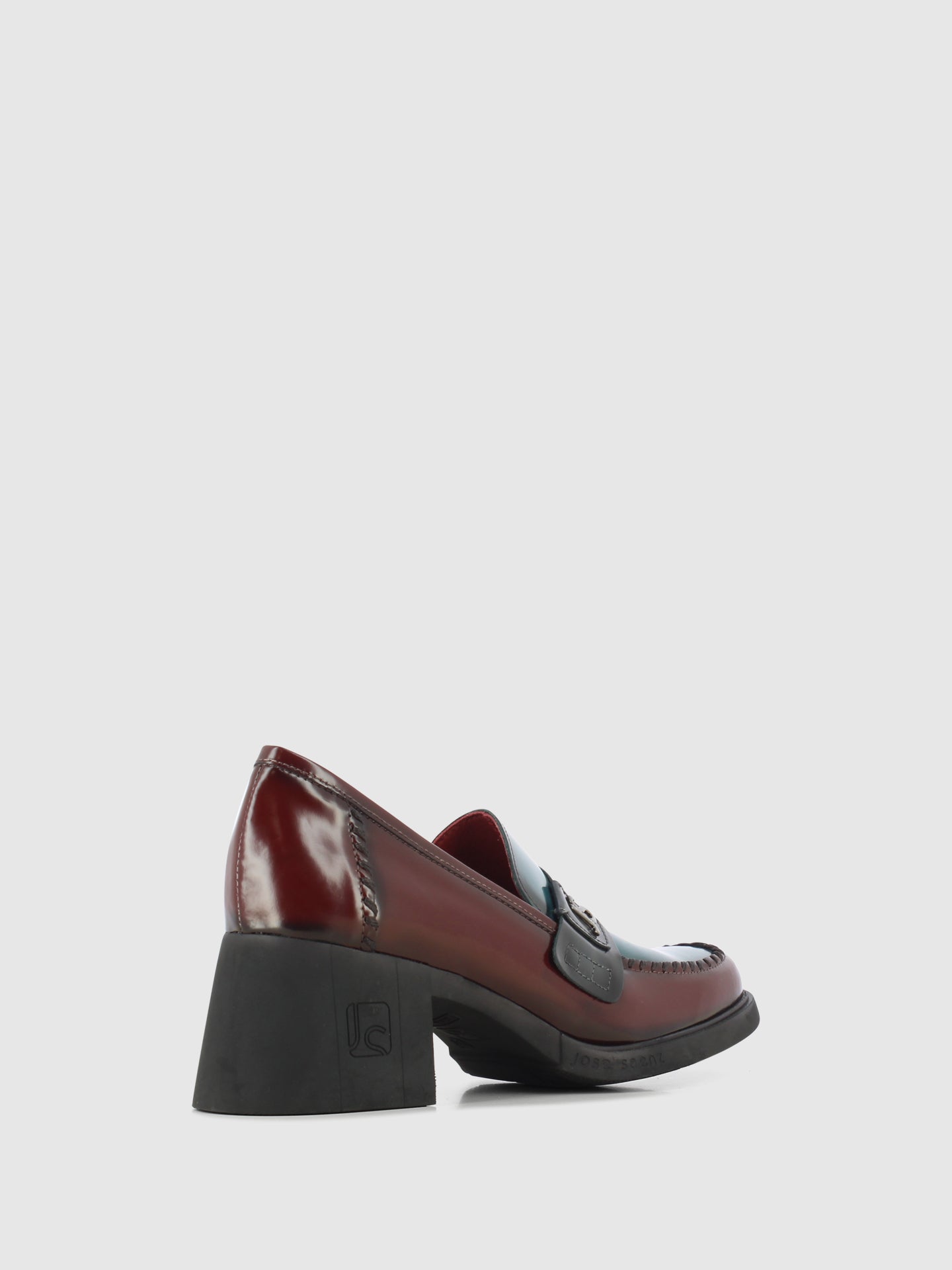 Jose Saenz Sapatos Mocassins em Carmesim