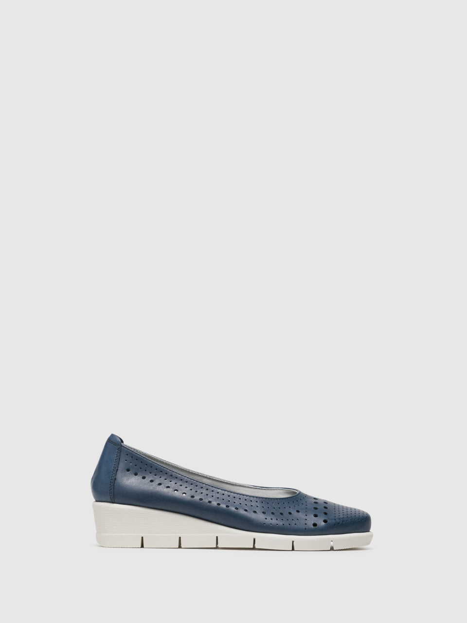 The Flexx Sapatos com Cunha em Azul