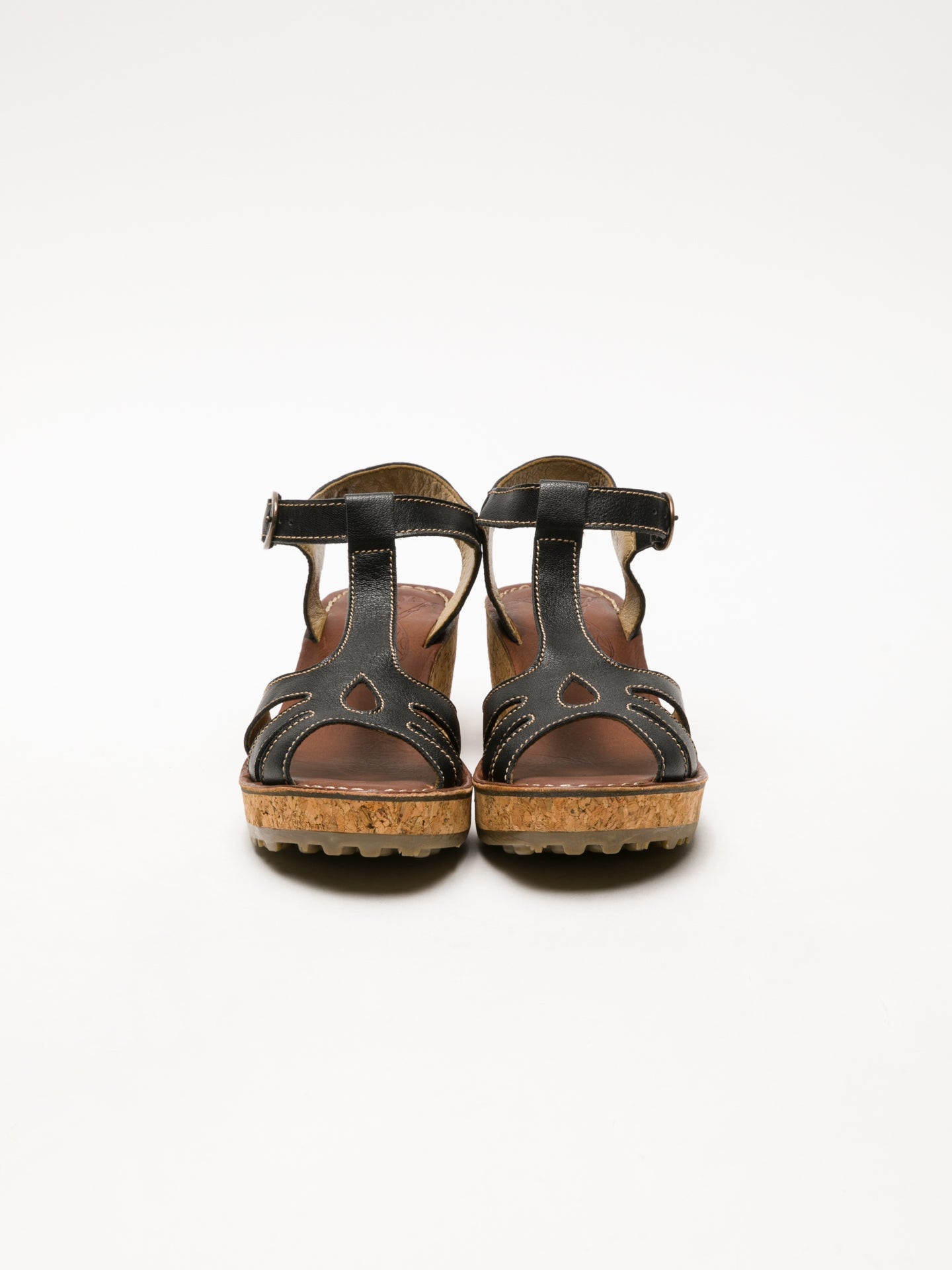 Fly London Sandálias com Fivela em Preto