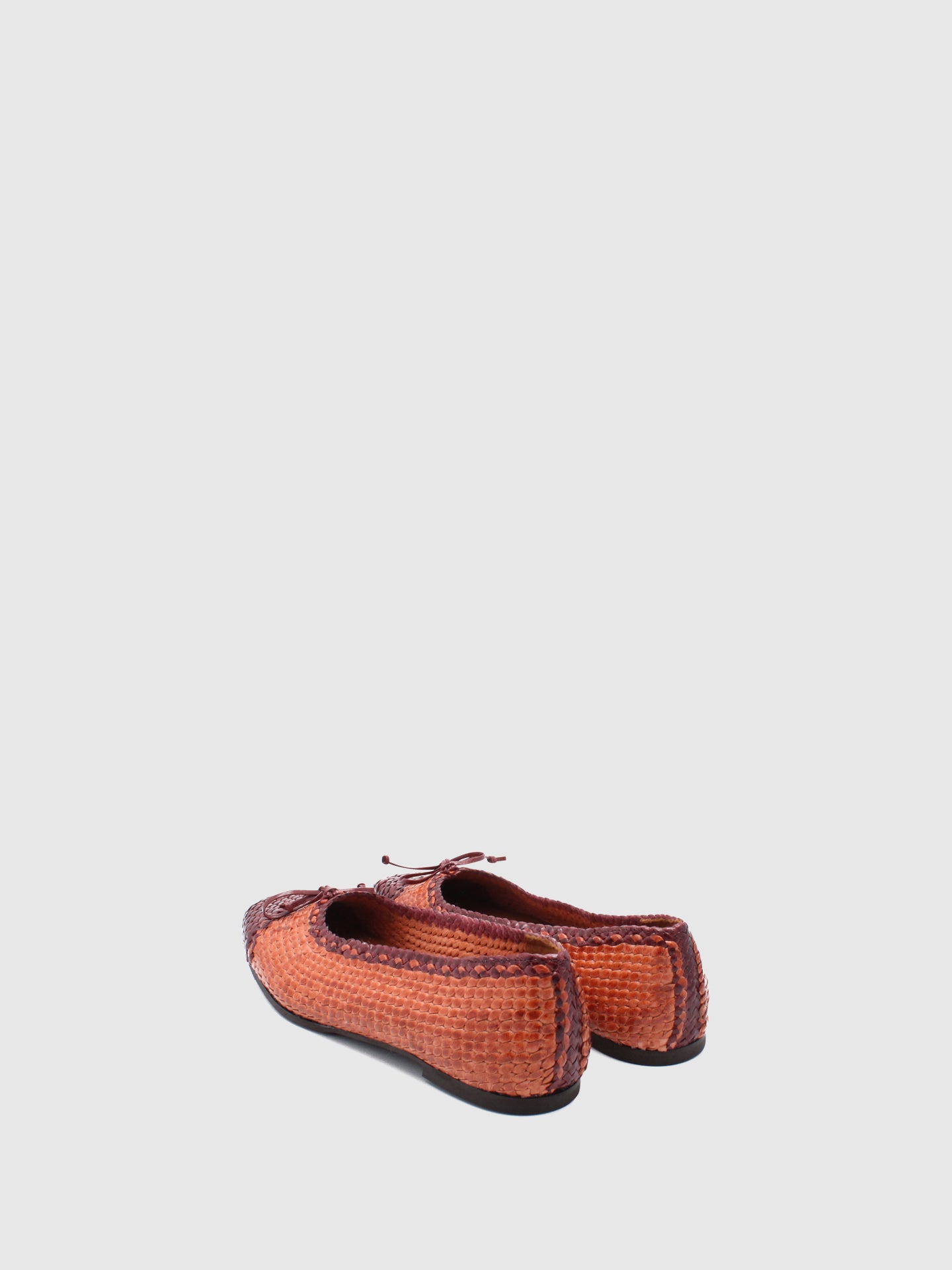 JJ Heitor Loafers Clássicos em Laranja