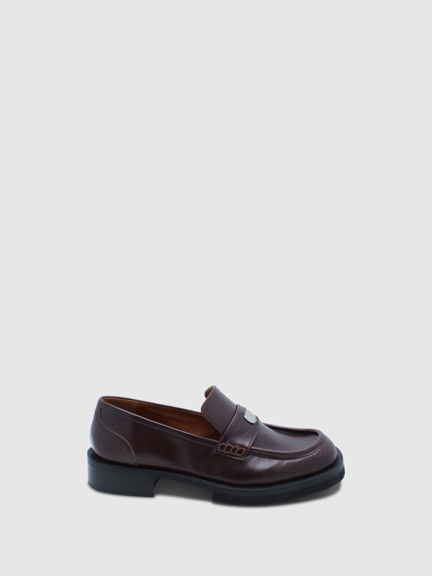 JJ Heitor Loafers Clássicos em Castanho