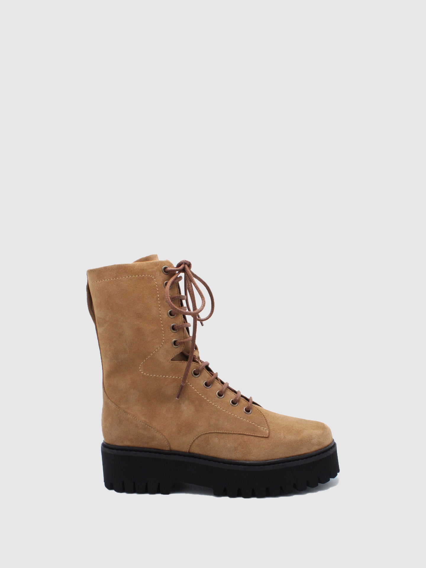 JJ Heitor Botas estilo Combat em Camel