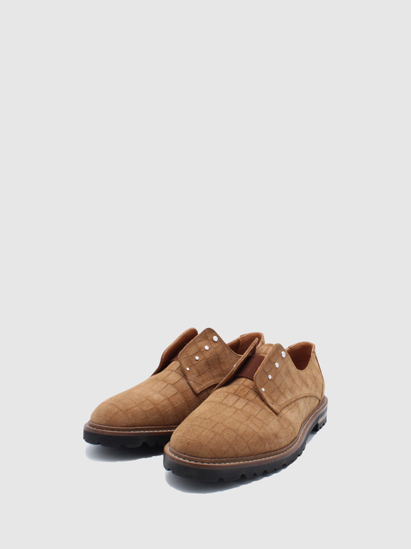 JJ Heitor Loafers com Elástico em Camel