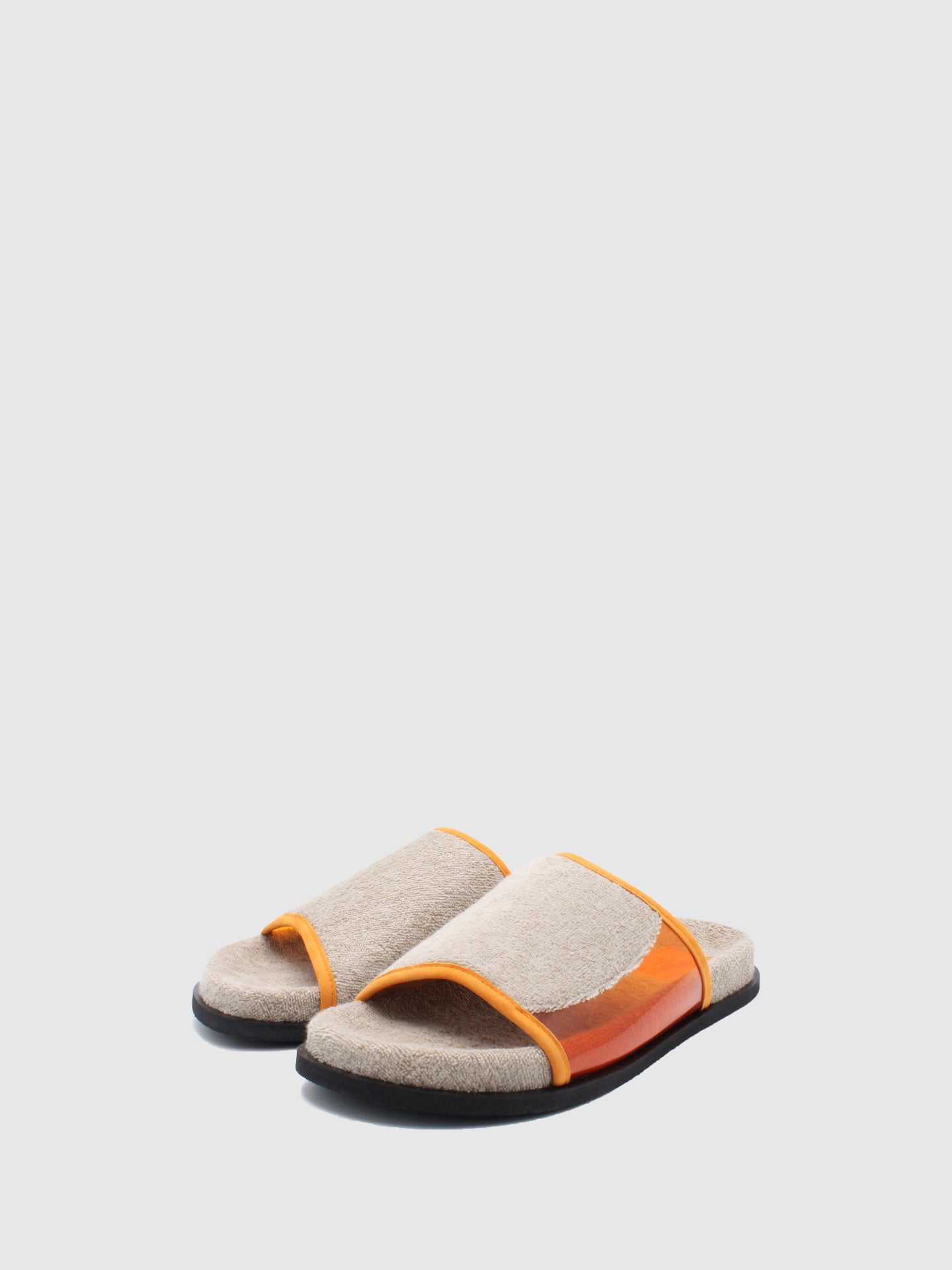 JJ Heitor Pantufas Abertas Irish Kiss Beige/Orange