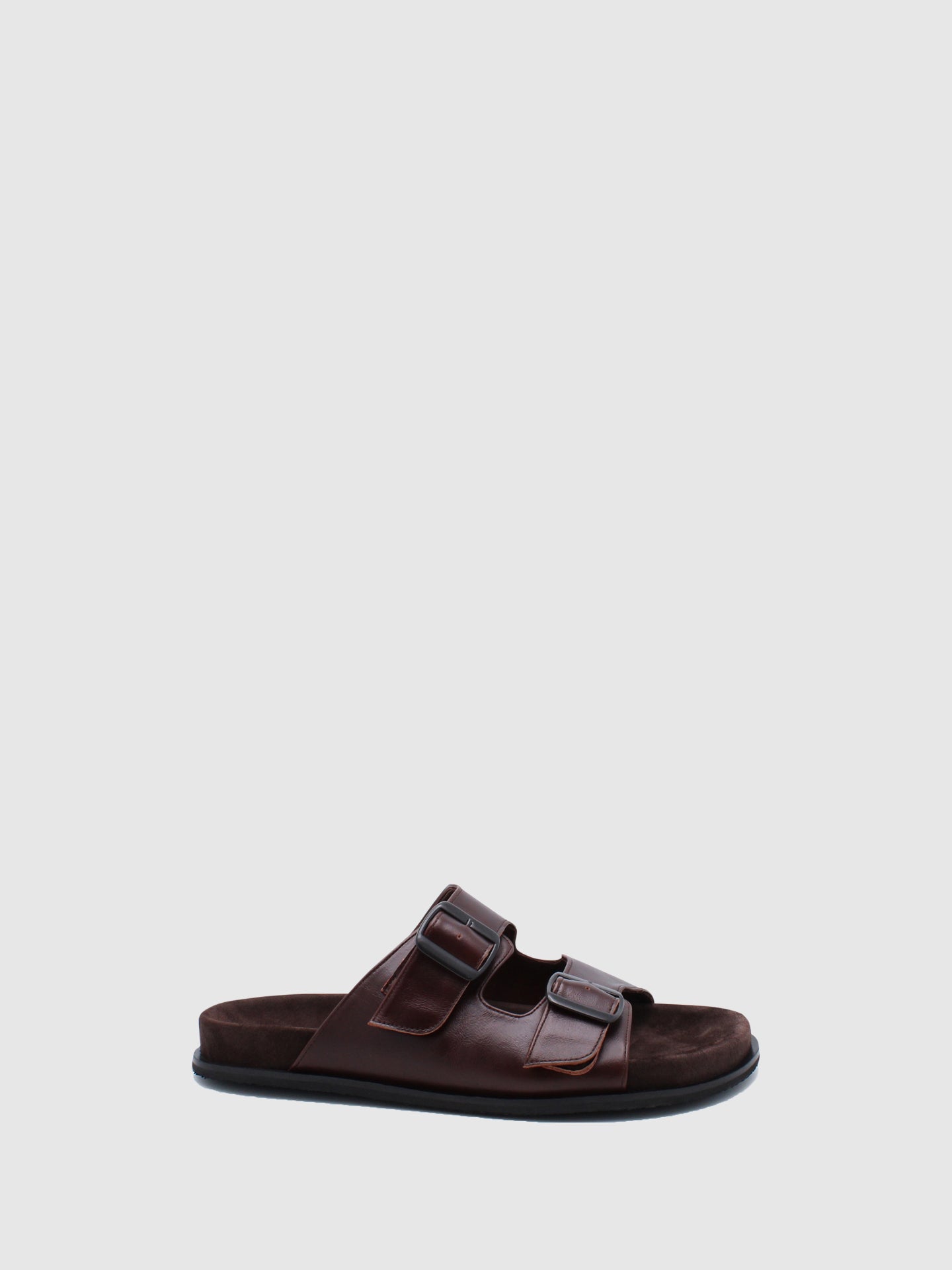 JJ Heitor Mules com Fivela Impact Cognac