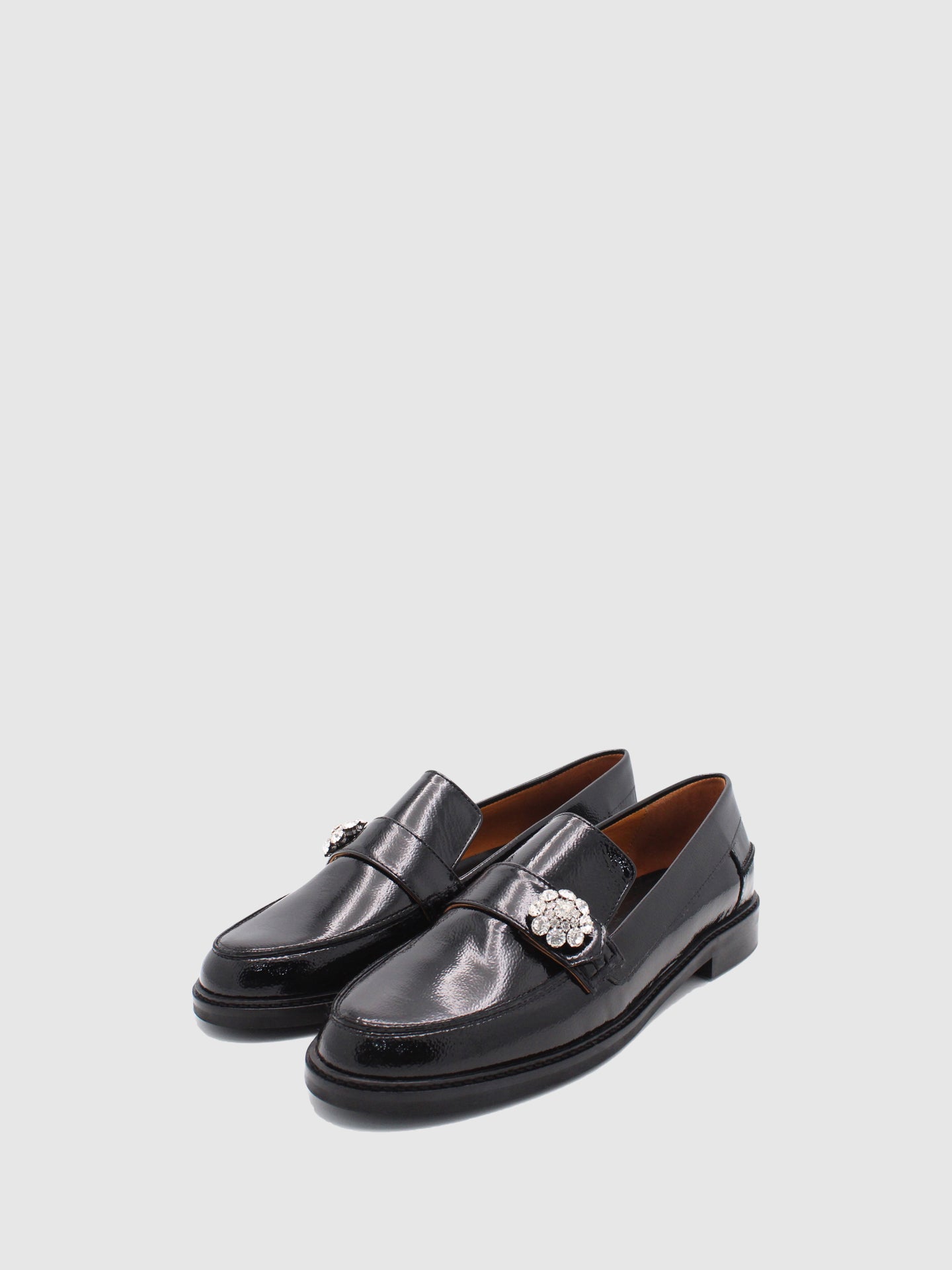 JJ Heitor Loafers Clássicos em Preto