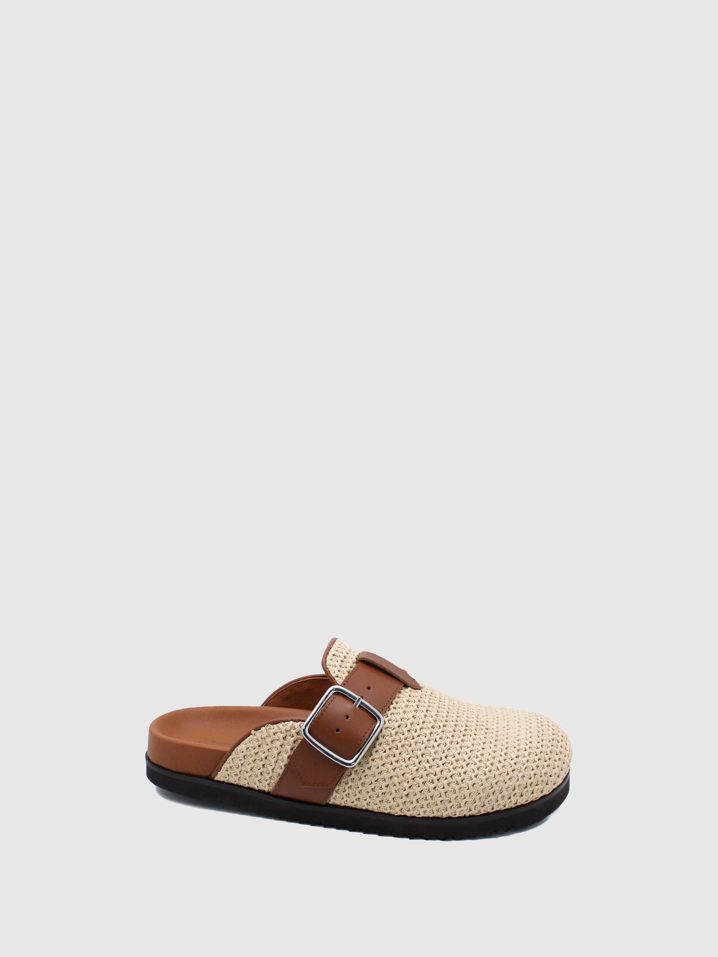 JJ Heitor Beige Open Slippers