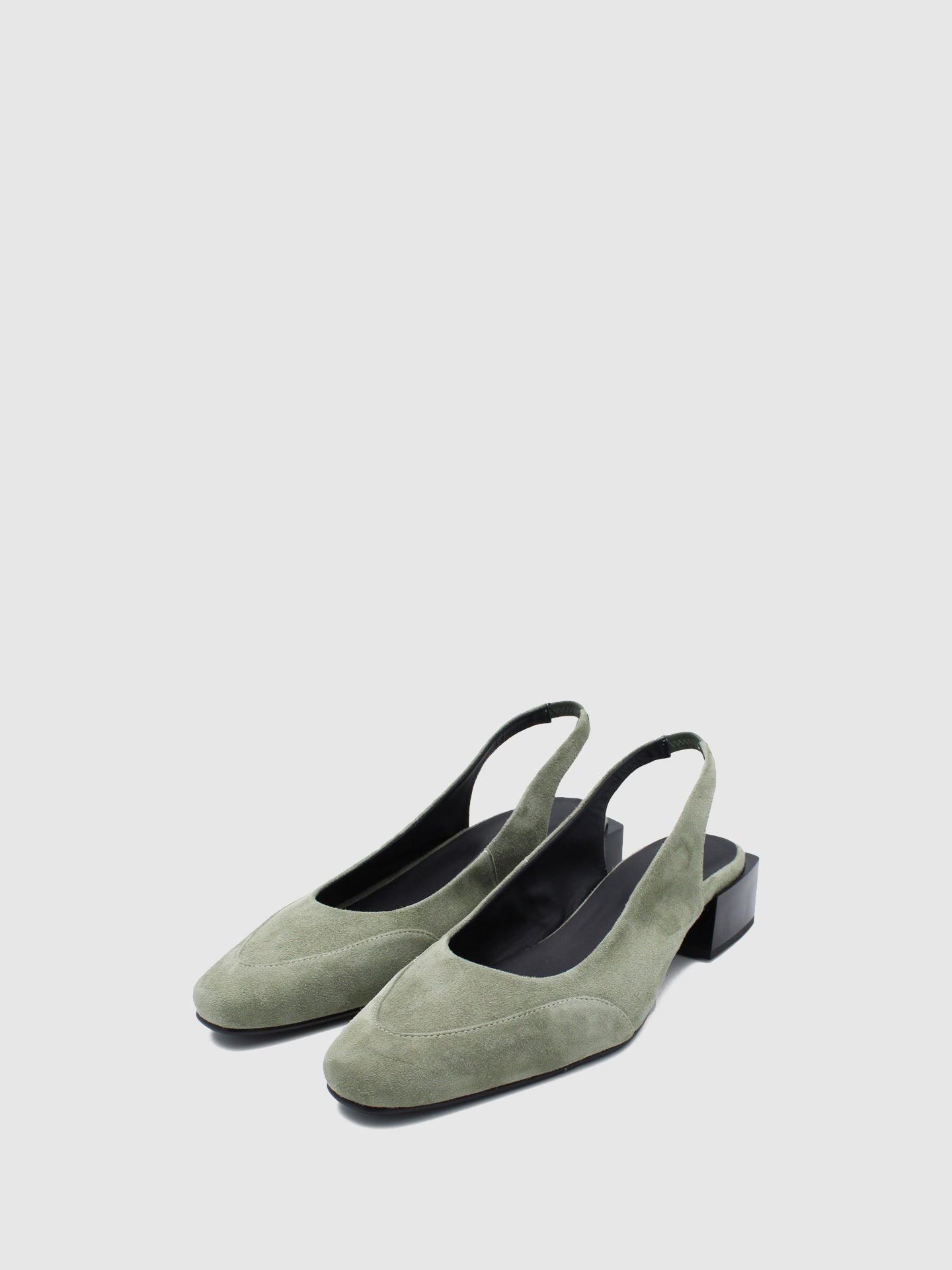 JJ Heitor Green Sling-Back Pumps Shoes
