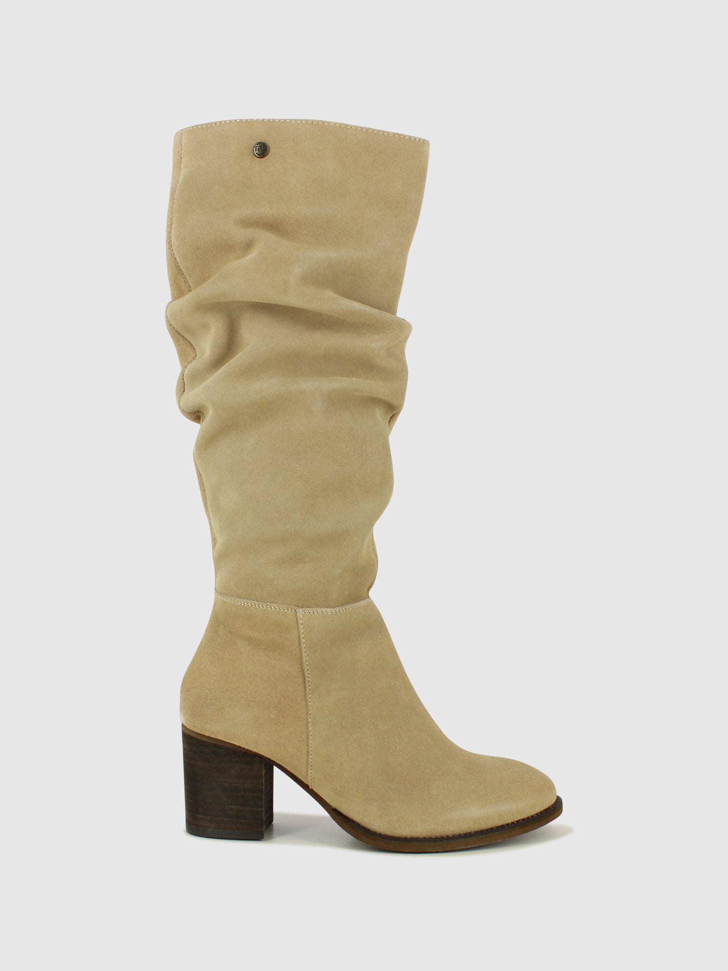 Top3 Botas com Fecho em Taupe