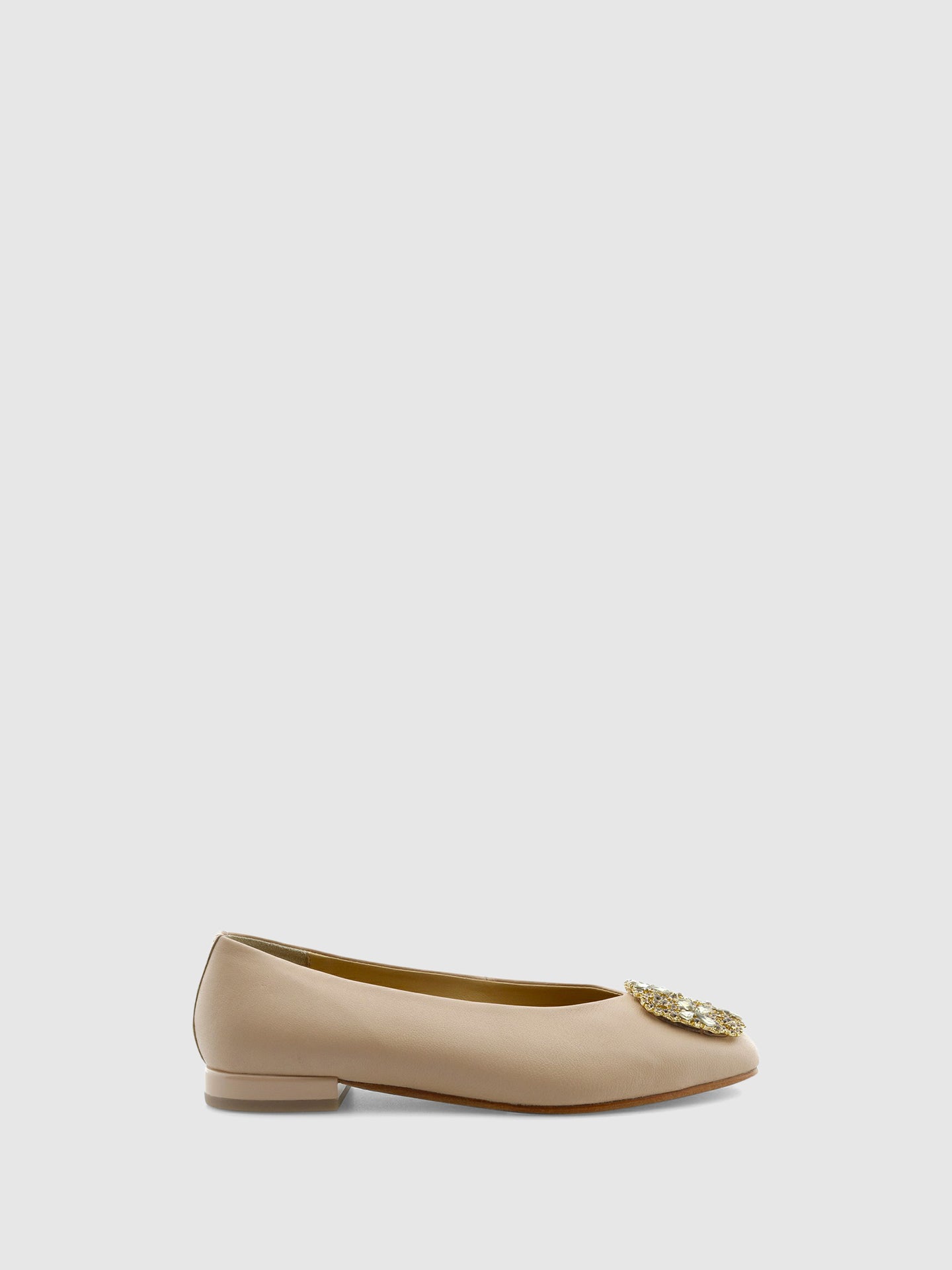 PARODI SHOES Sabrinas com Apliques 53/1950NUDE Nude