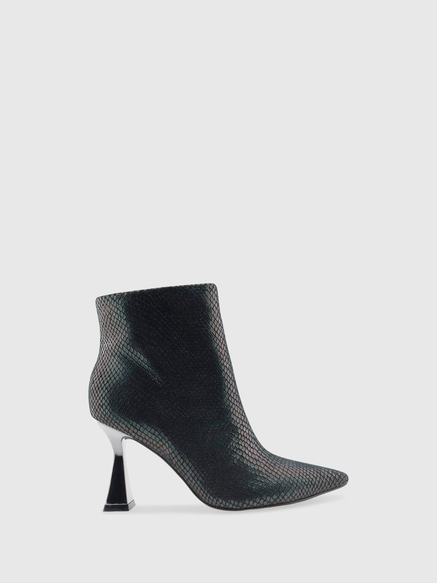 PARODI SHOES Botins Pontiagudas em Preto