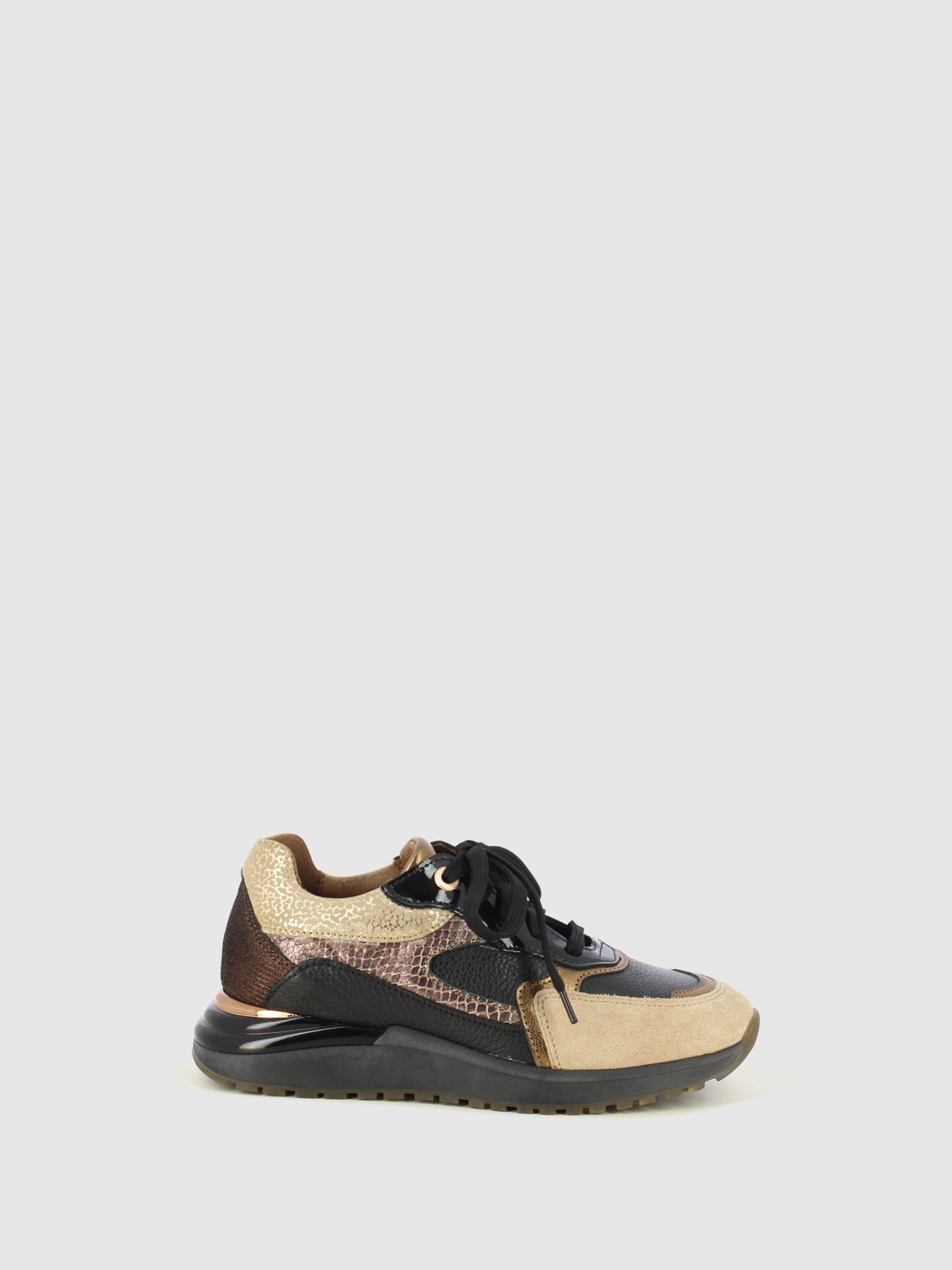 Foreva Ténis com Atacadores em Preto