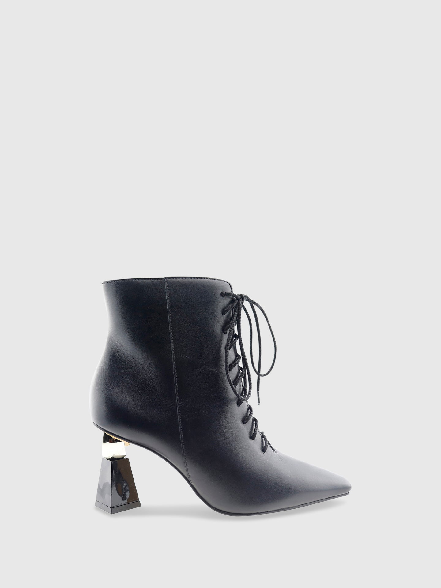 PARODI SHOES Botins com Atacadores em Preto