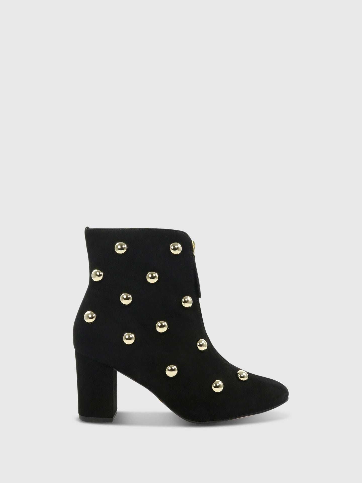 PARODI SHOES Botins com Apliques 82/3711 Preto