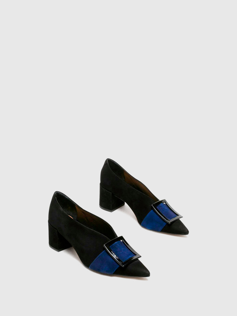 Parodi Passion Sapatos de Salto Grosso 82/3920 Azul Marinho