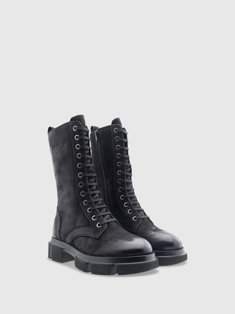 PARODI SUNSHINE Botas com Atacadores em Preto