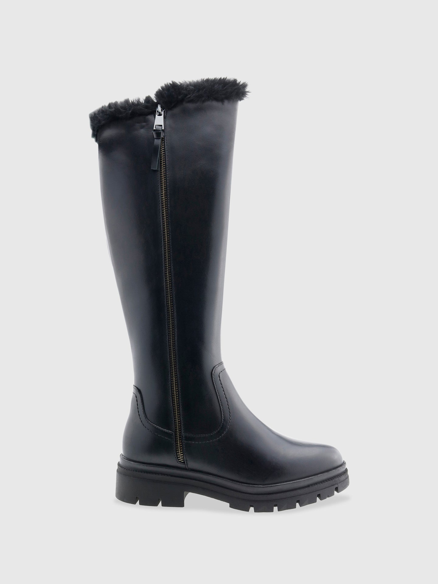 PARODI SUNSHINE Botas com Ponta Redonda em Preto