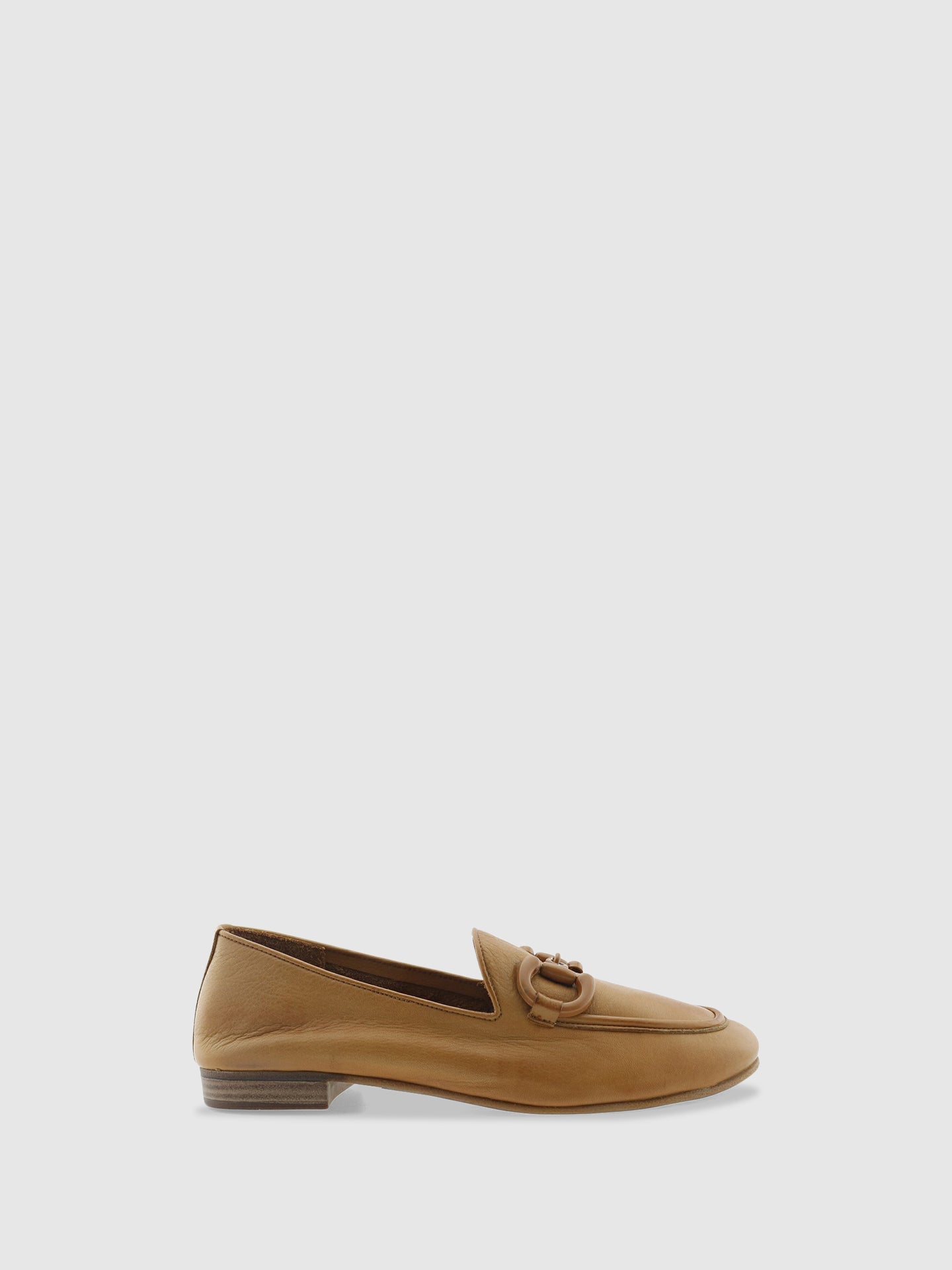 PARODI SHOES Loafers com Ponta Redonda 96/OX2716 Camel