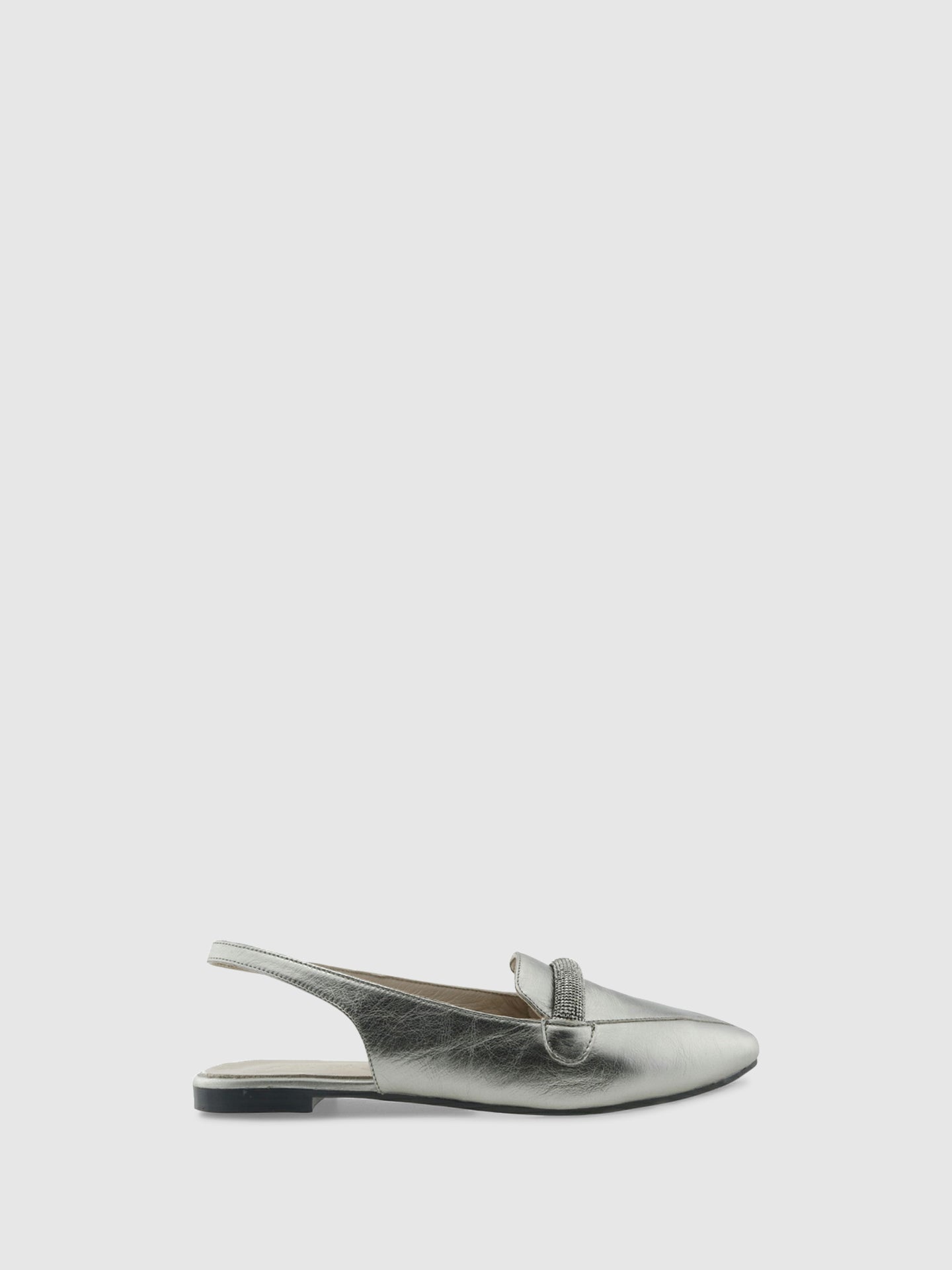 PARODI SHOES Sabrinas com Tira no Calcanhar 96/OX2720 Prata