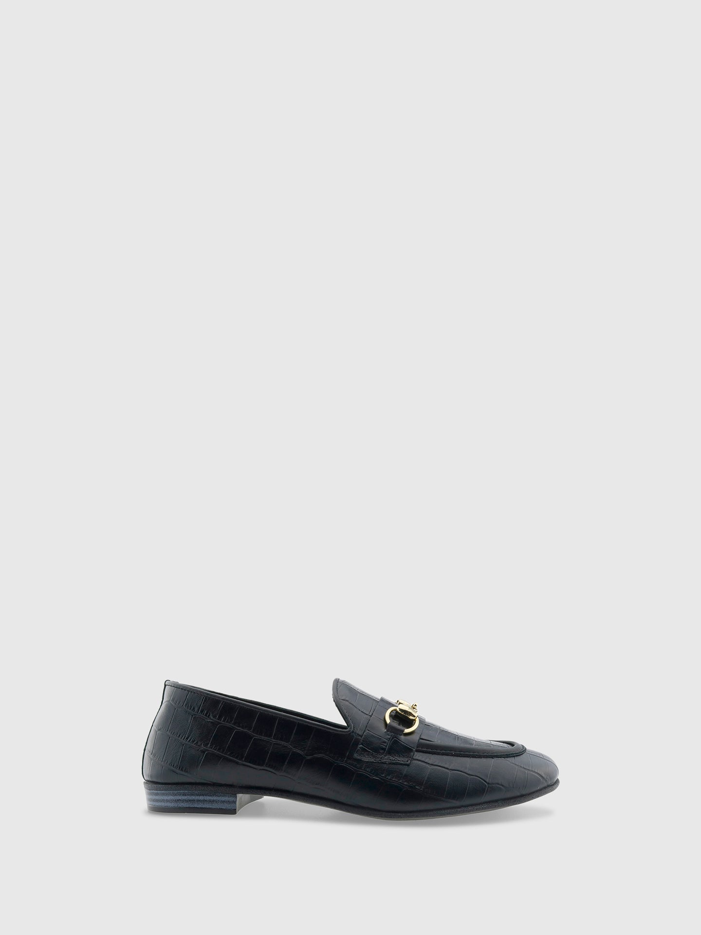 OXALÁ Loafers com Apliques em Preto