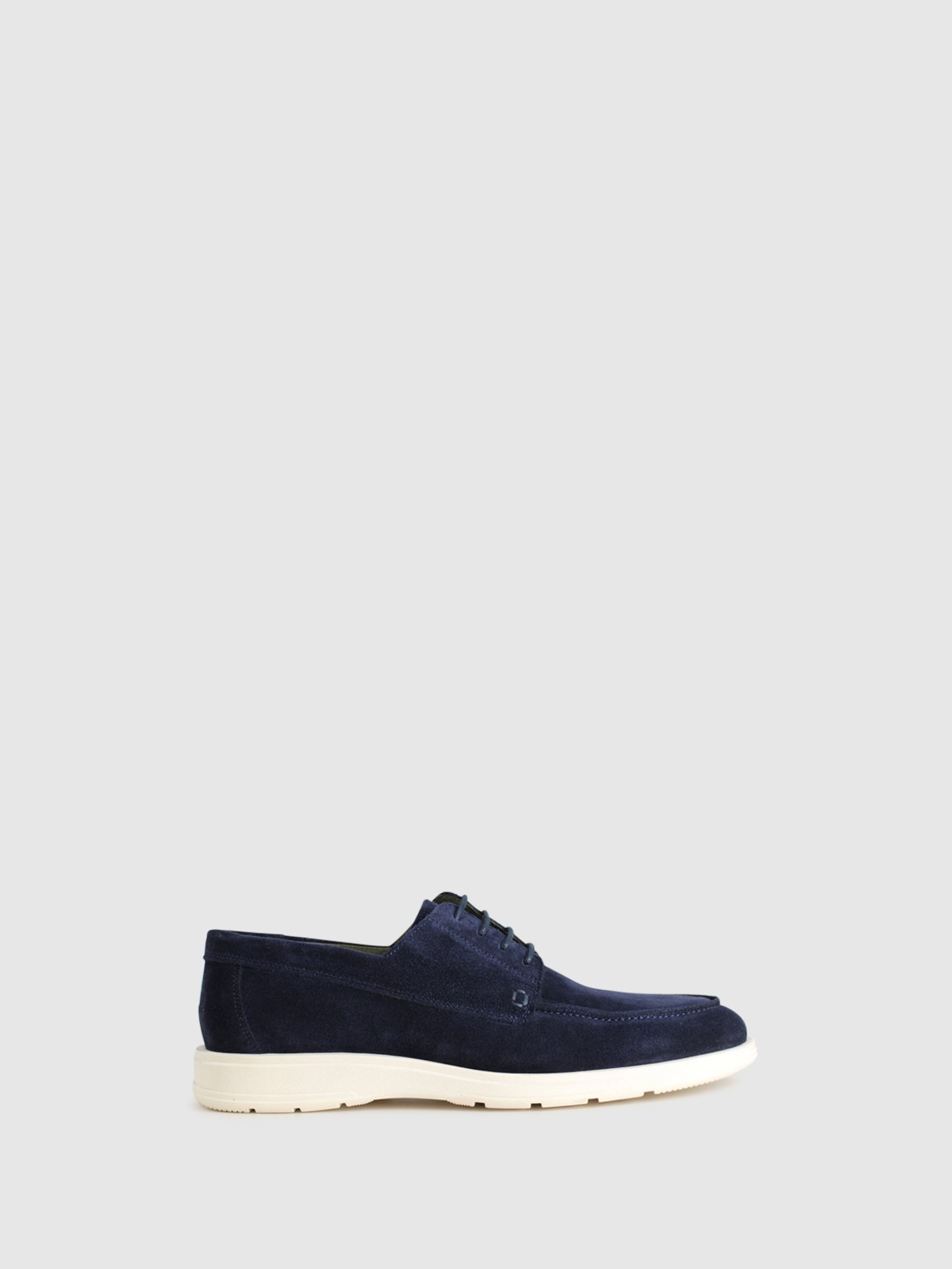 Boldano Sapatos com Atacadores em Azul Marinho
