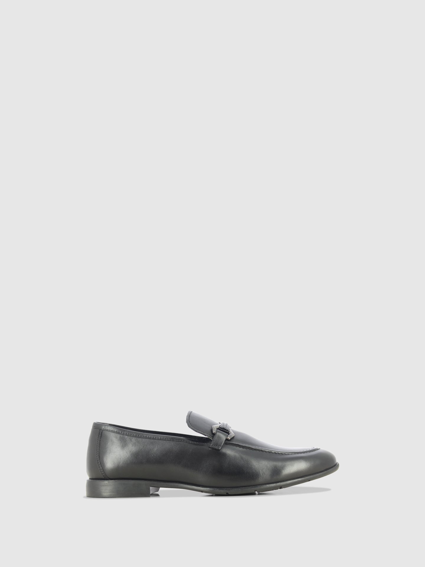 DRAKART Sapatos Loafer em Pele Preta