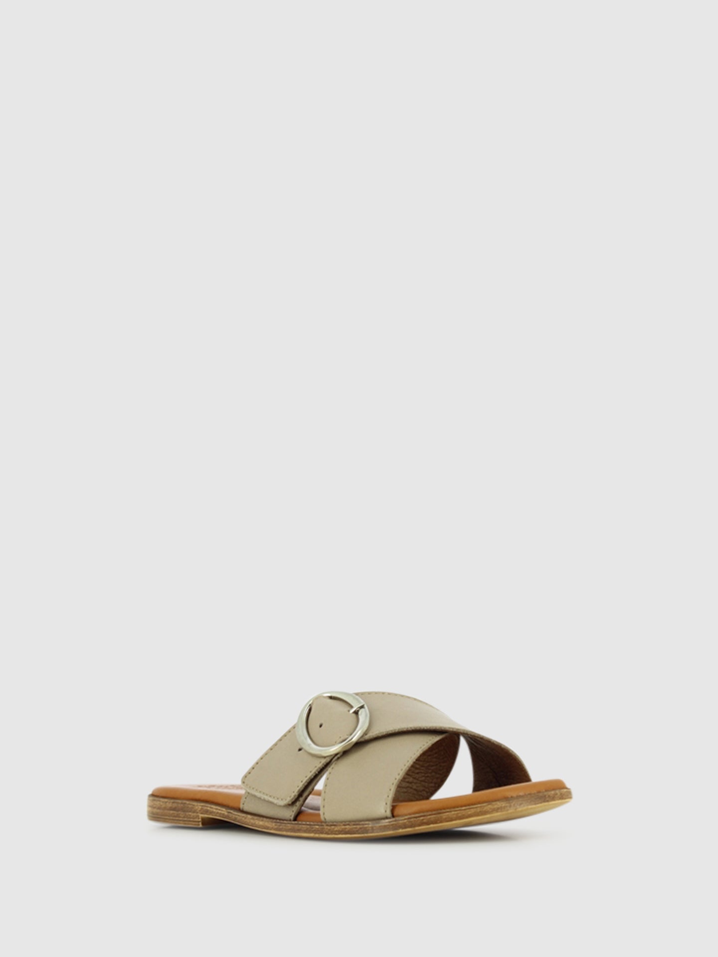 DRAKART Sandálias com Apliques em Taupe