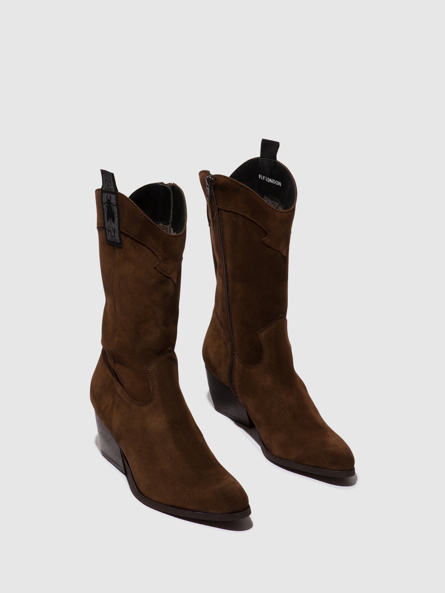 Fly London Botas com Fecho TEKE906FLY CHOCOLATE