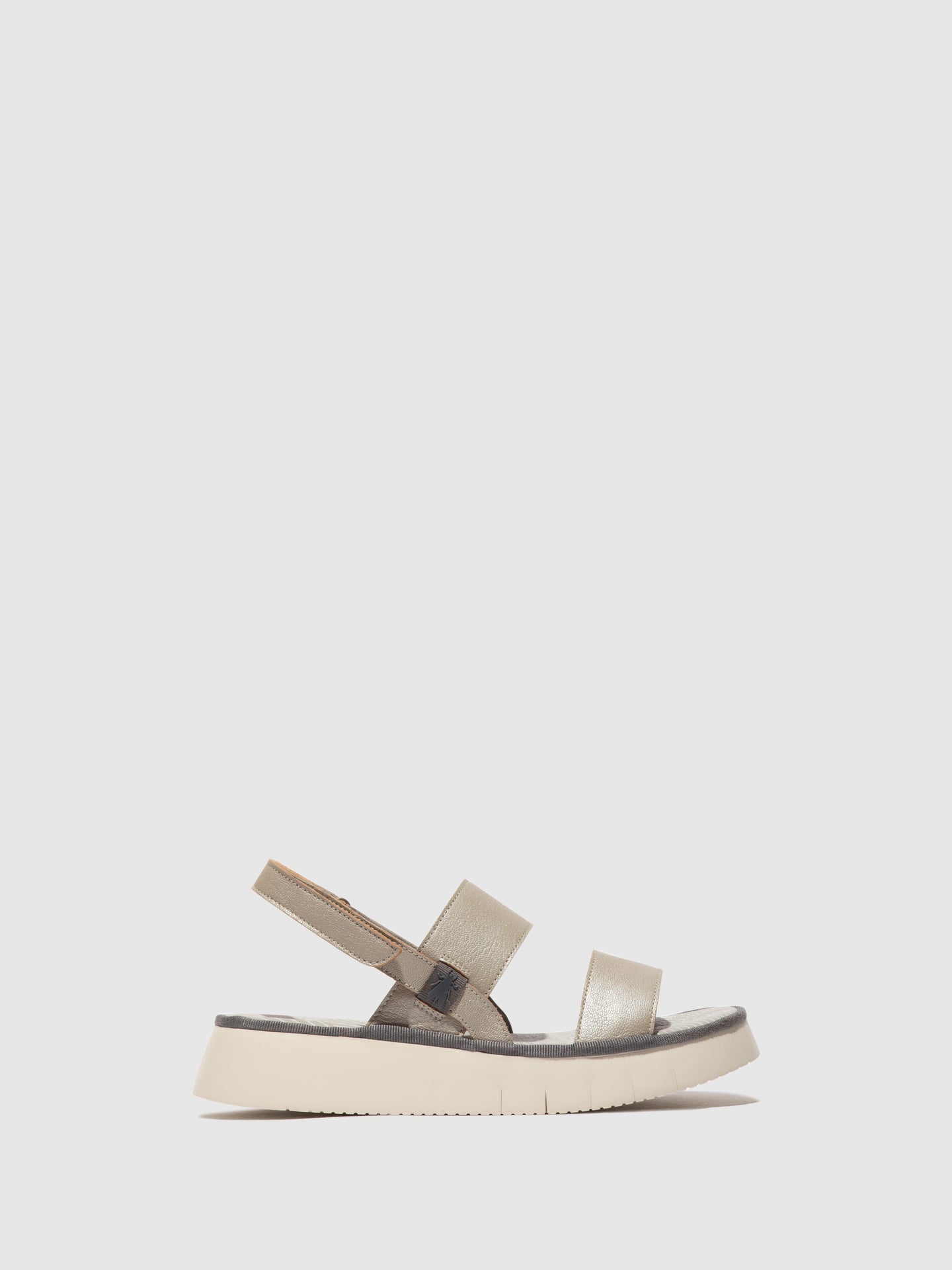 Fly London Sandálias com Tira no Calcanhar CURA318FLY SILVER