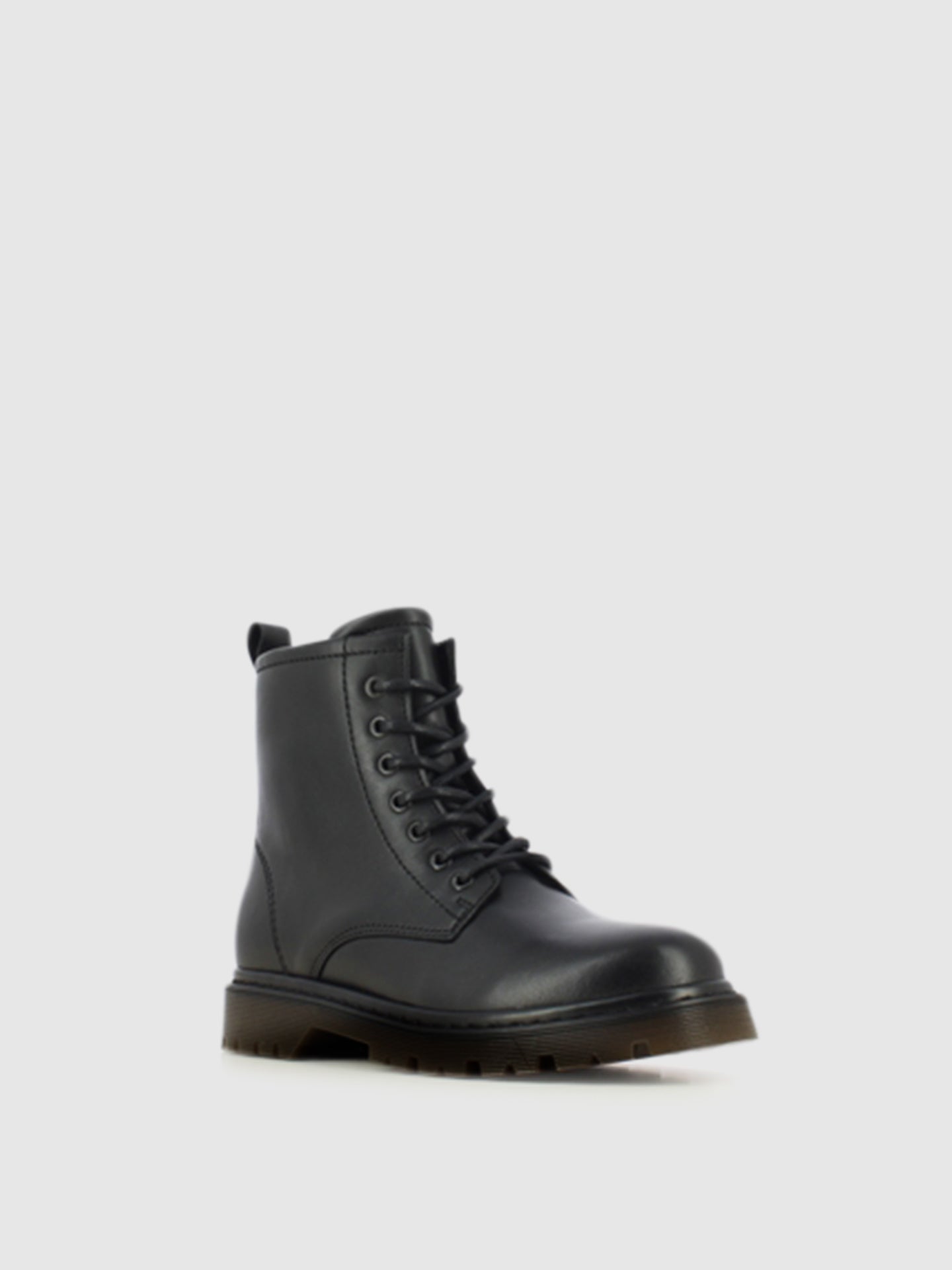 Foreva Botins com Atacadores em Preto