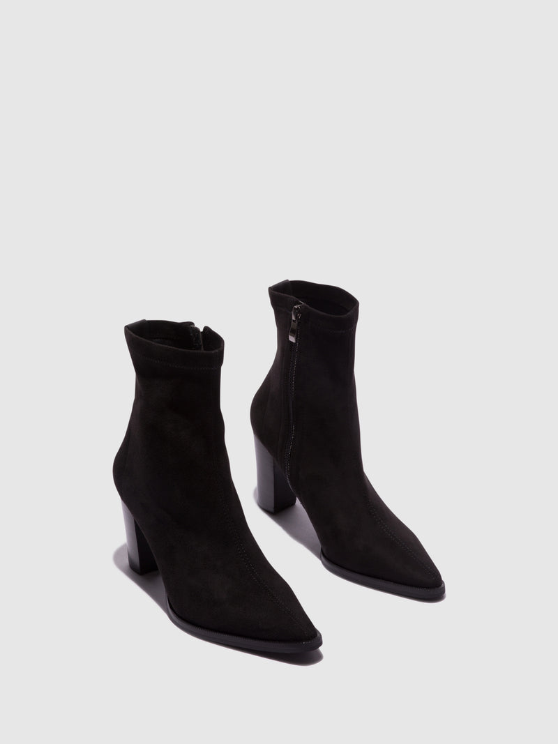 Foreva Botins com Fecho em Preto