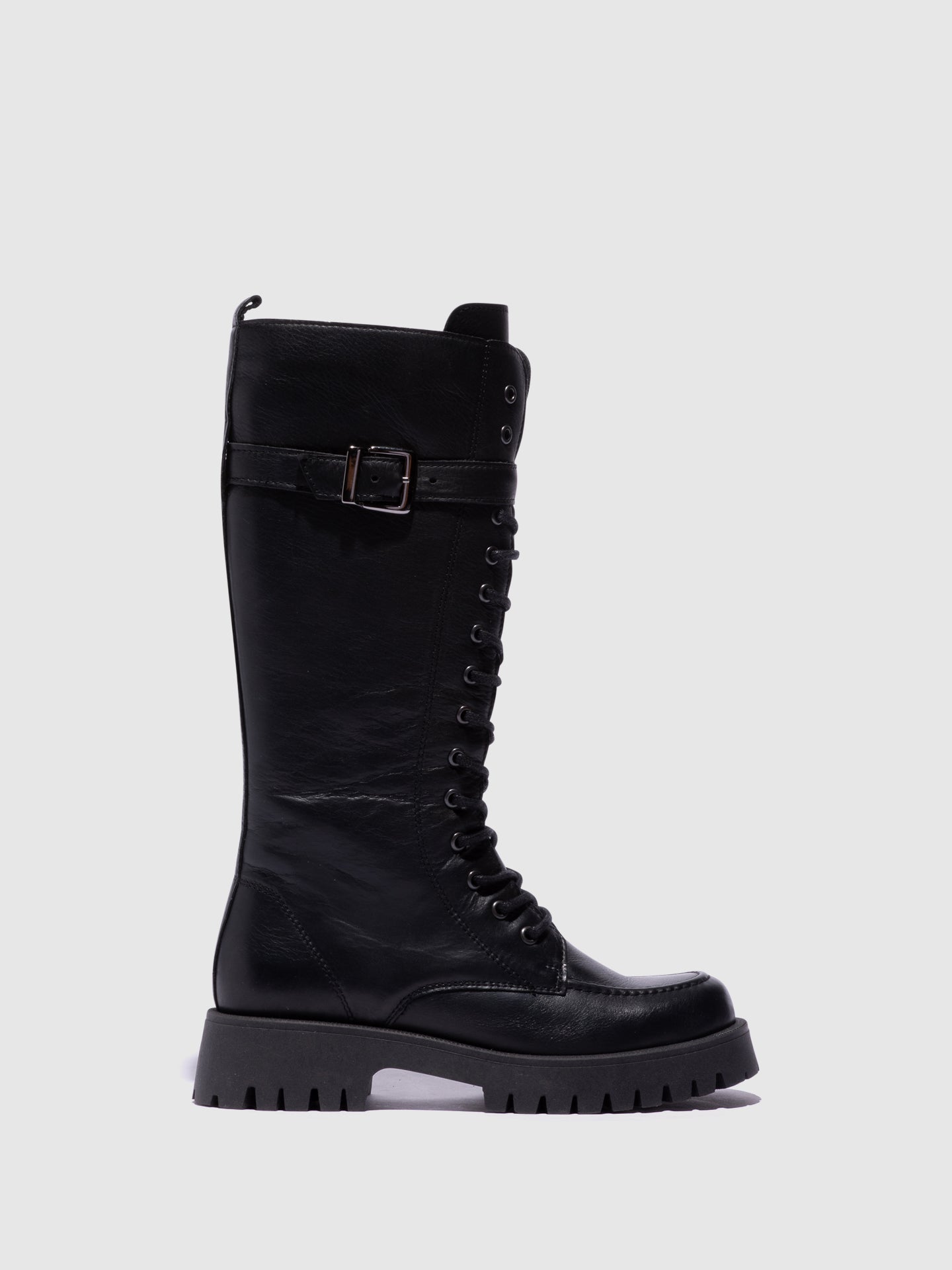 Foreva Botas com Atacadores em Preto