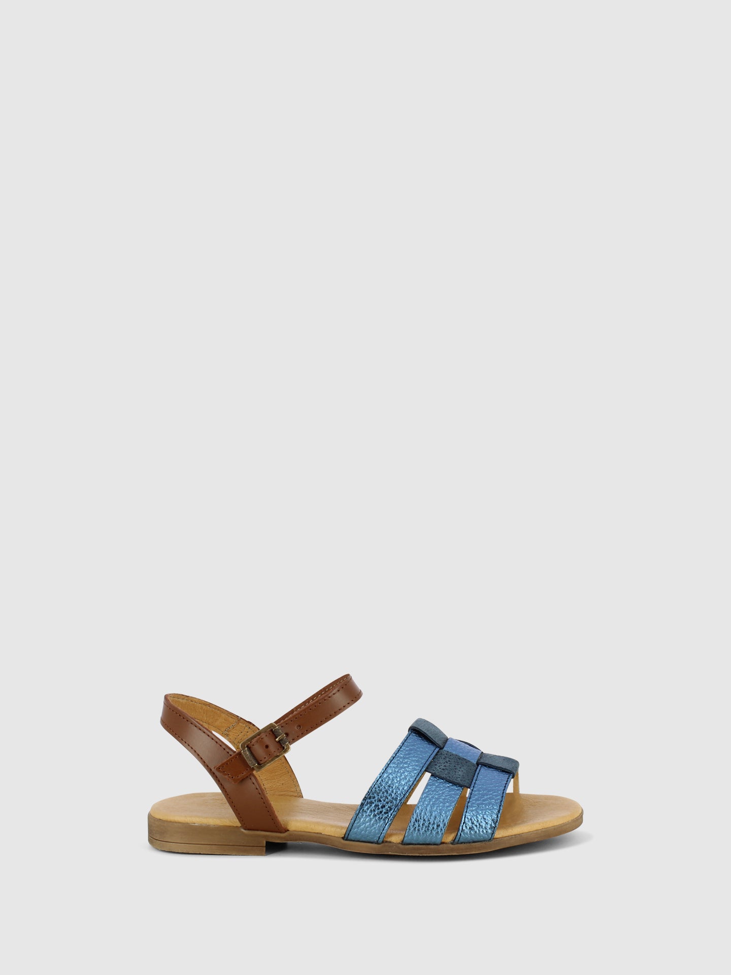 Foreva Sandálias com Fivela em Azul Marinho