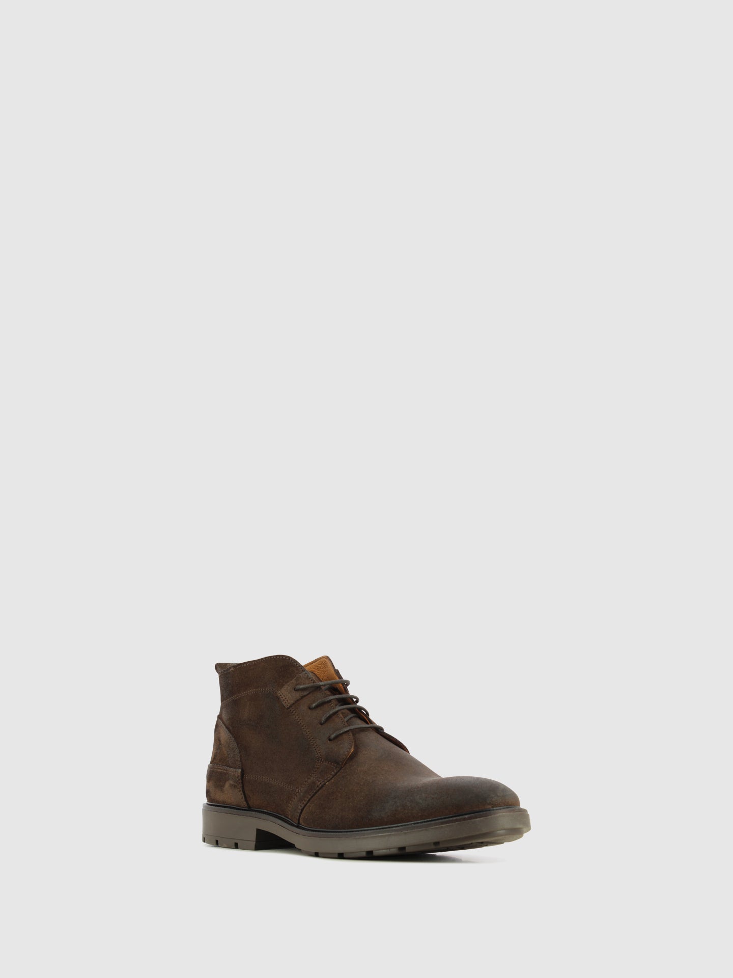 Foreva Brown Lace-up Ankle Boots