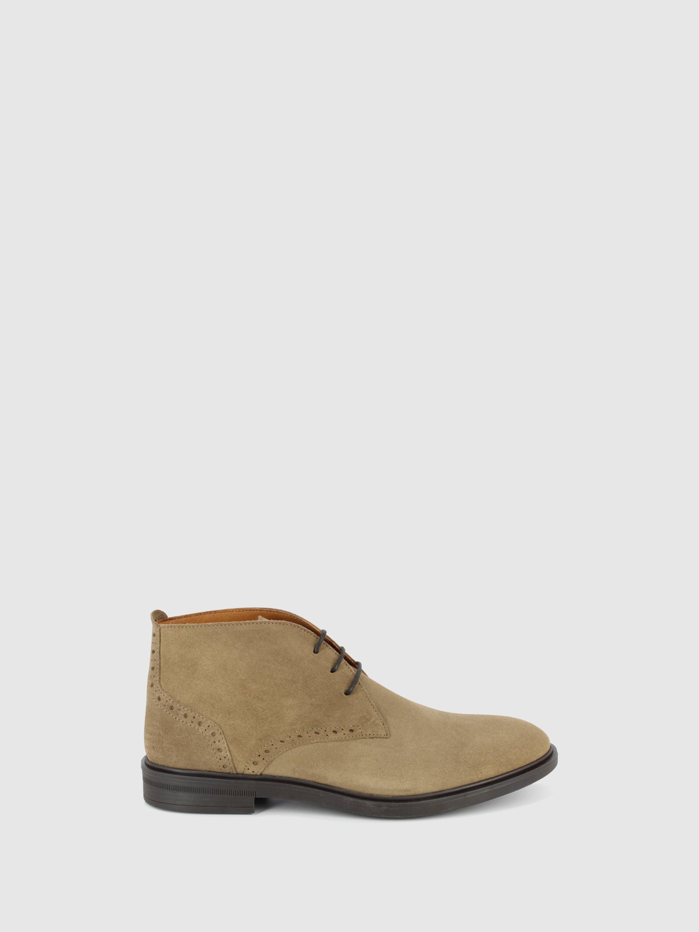 Foreva Botins com Atacadores em Taupe