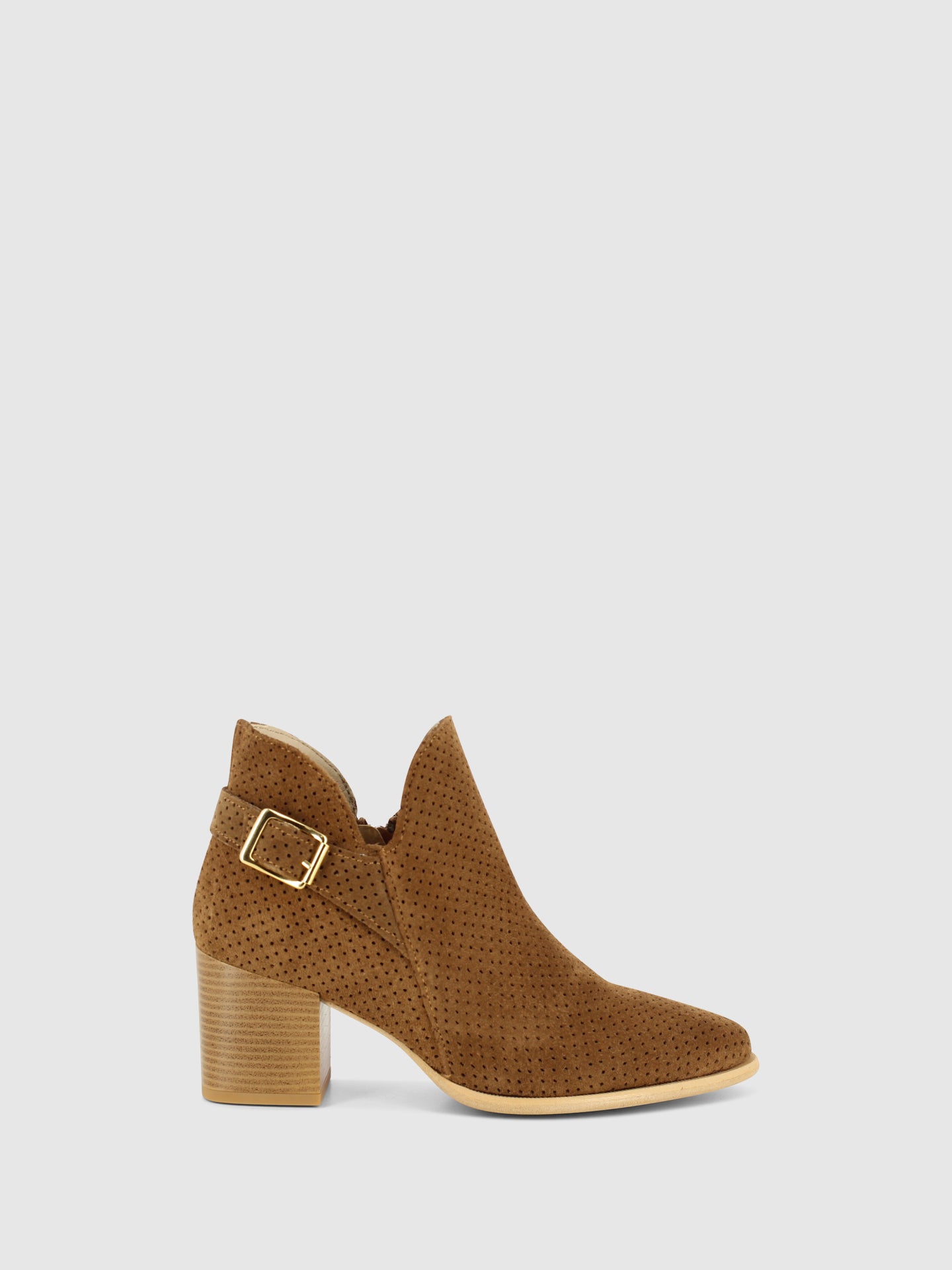 Foreva Botins com Fecho em Camel