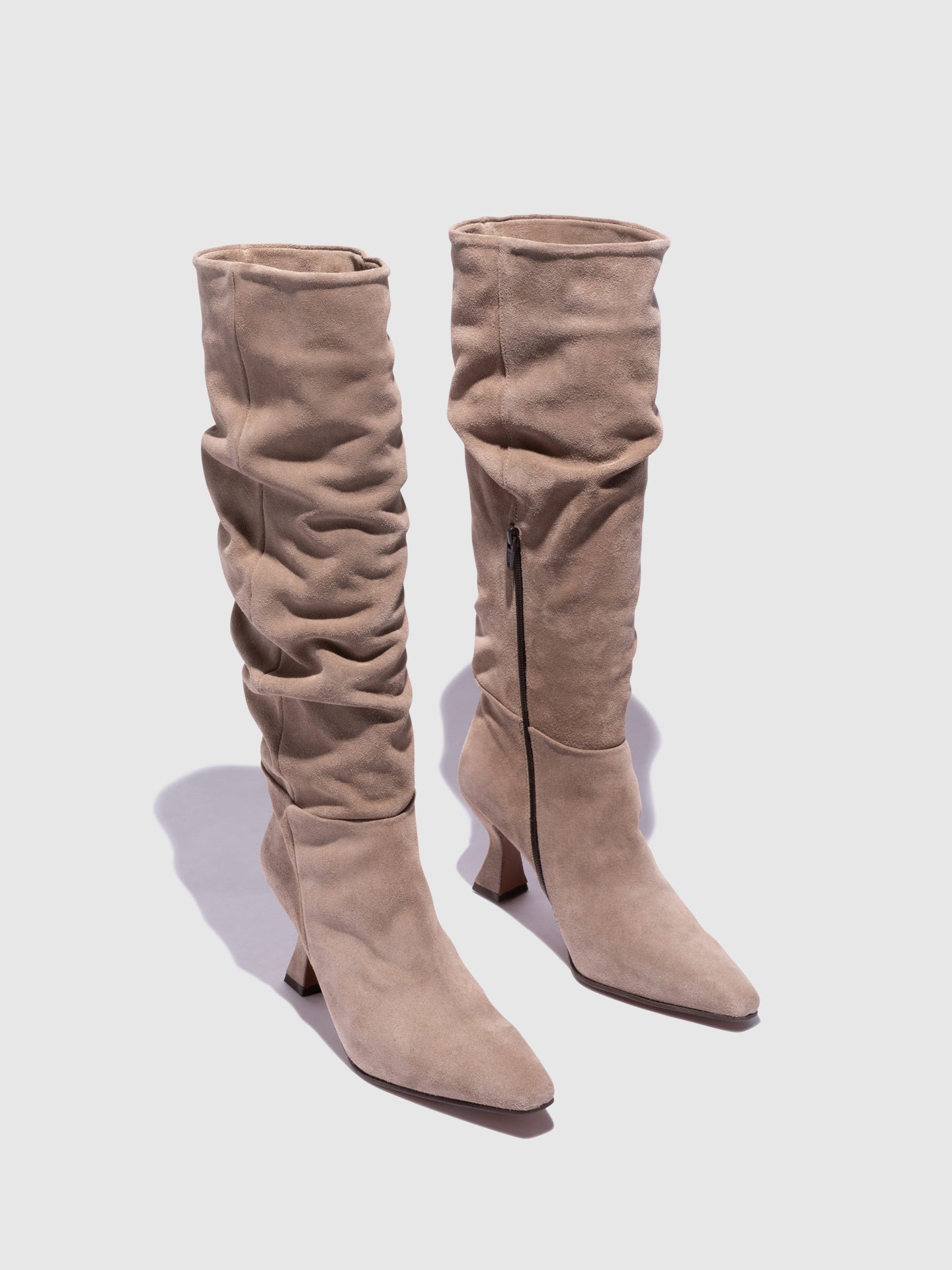 Foreva Botas com Fecho em Taupe