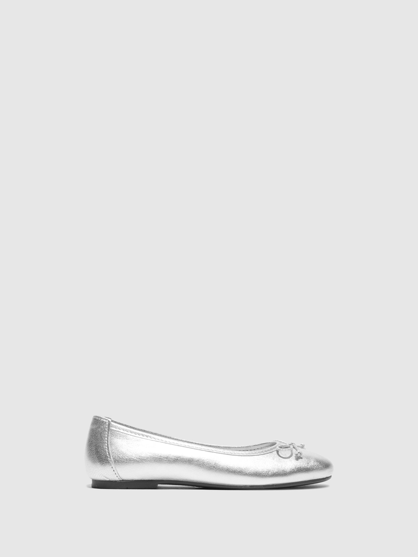 Foreva Sabrinas de Ponta Redonda em Prateado