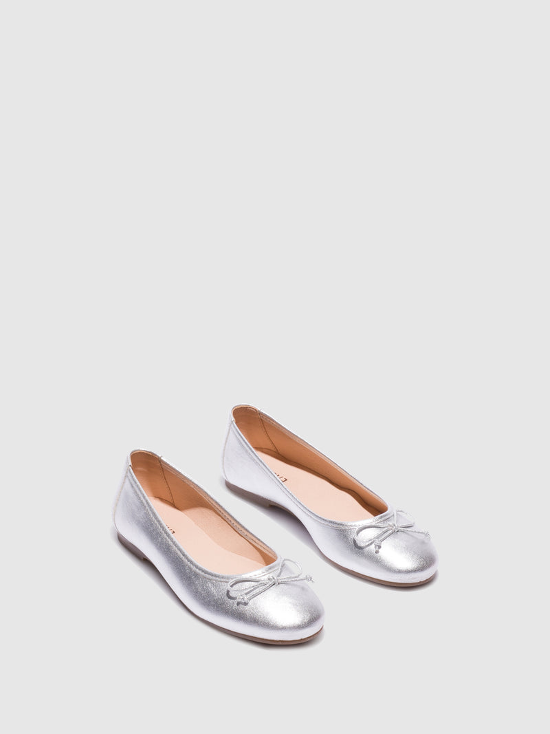 Foreva Sabrinas de Ponta Redonda em Prateado