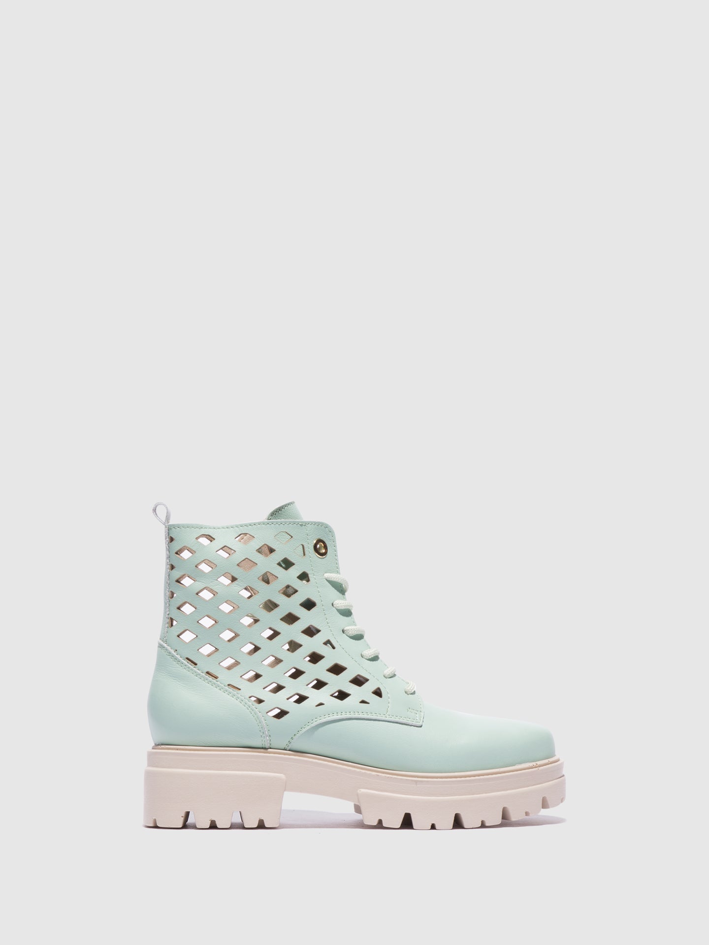 Foreva Botins com Atacadores em Verde