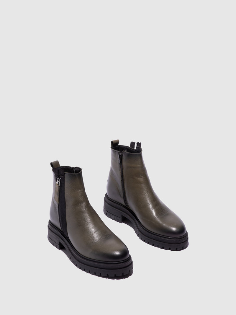 Foreva Botins com Fecho em Verde