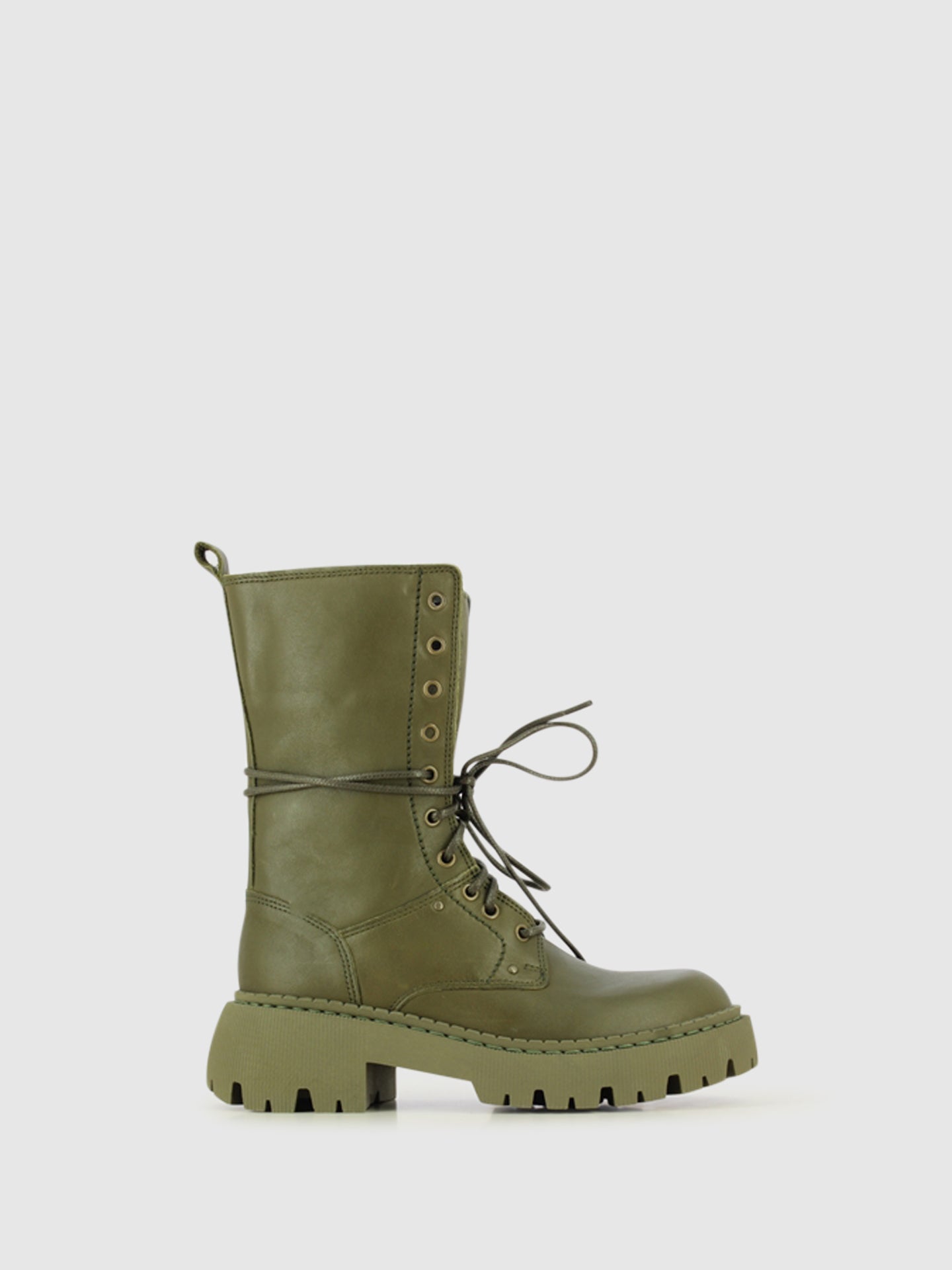 Foreva Botas com Atacadores em Khaki