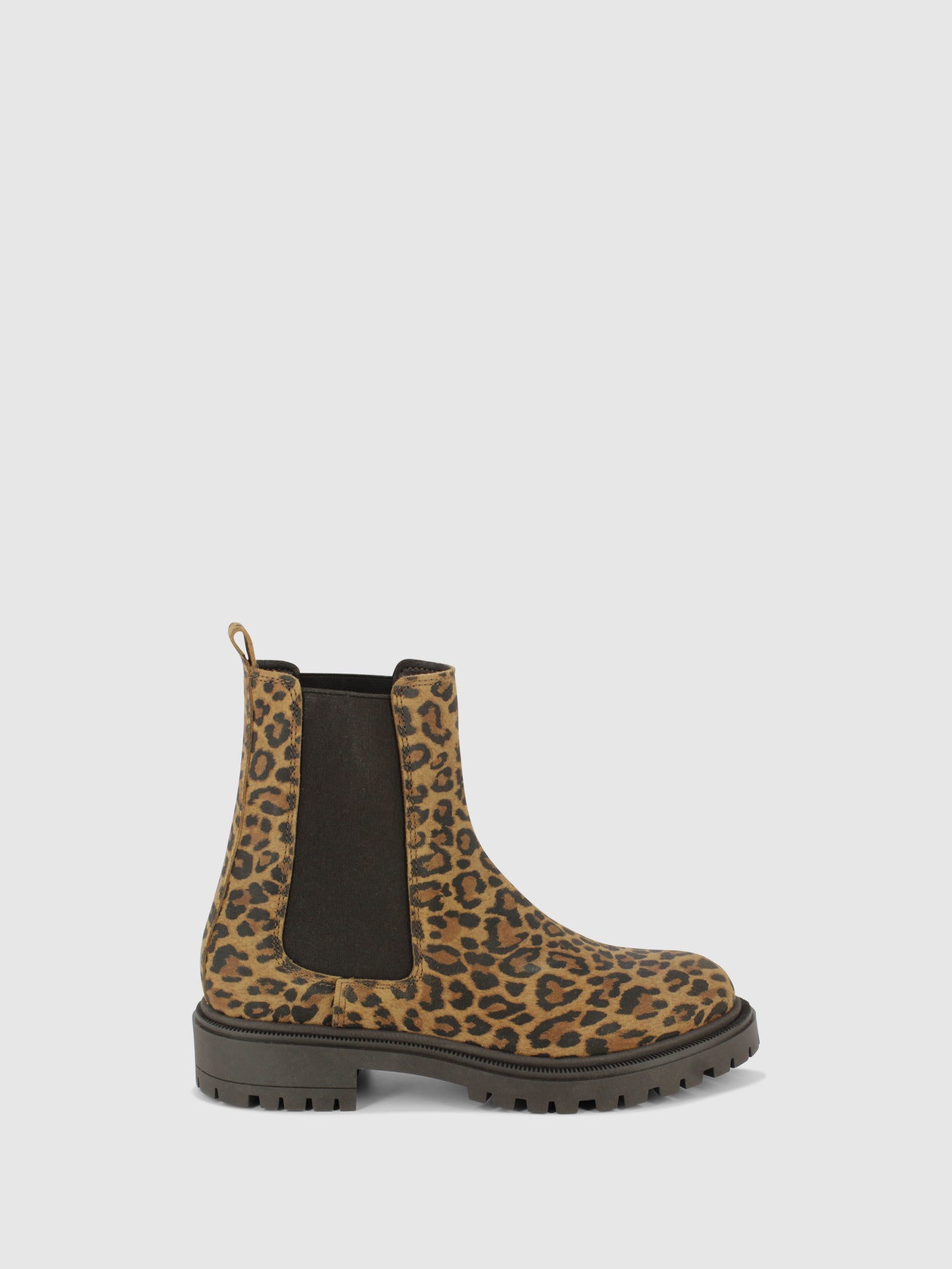 Foreva Botins Chelsea em Leopardo
