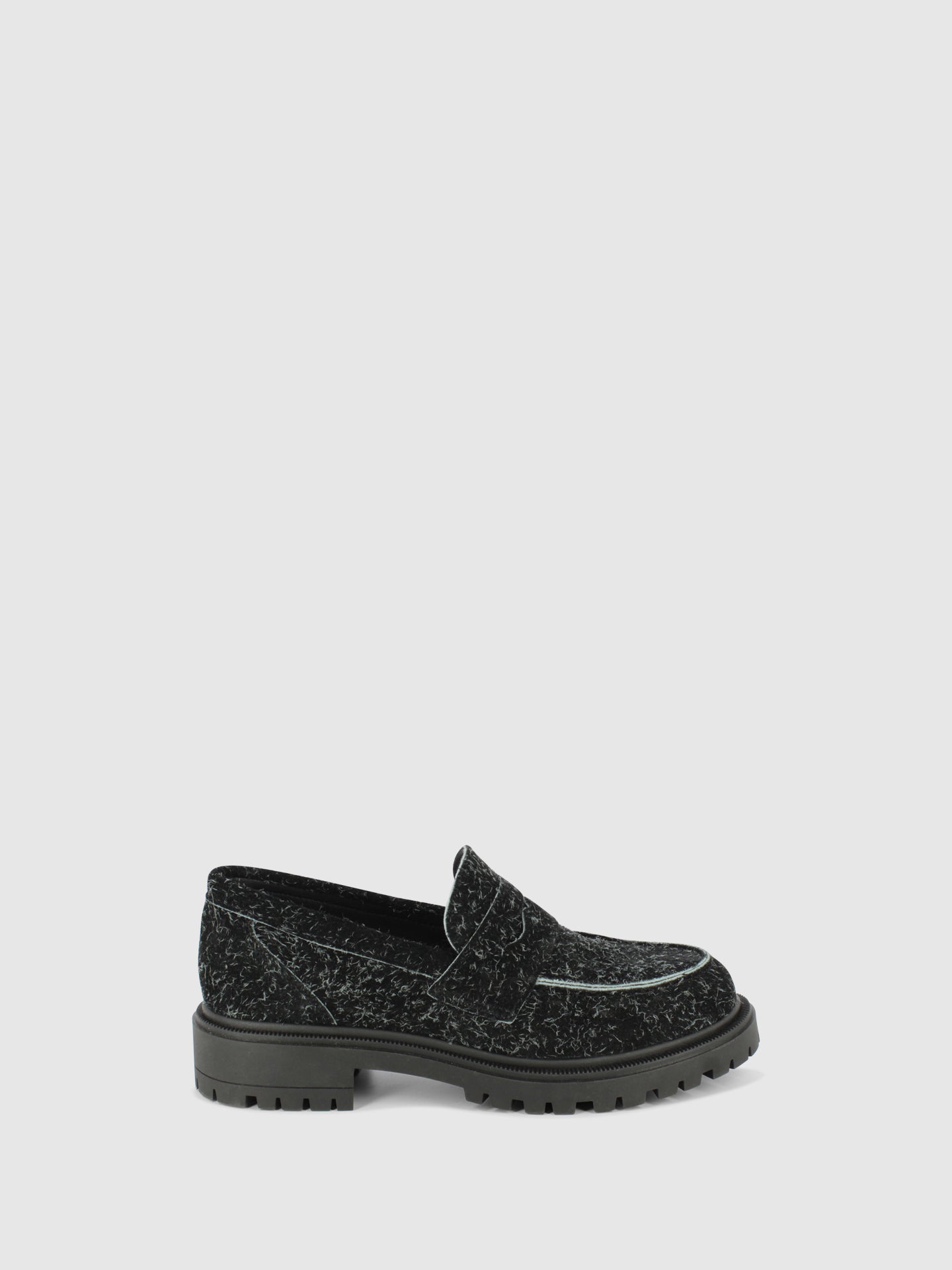 Foreva Sapatos Mocassins em Preto