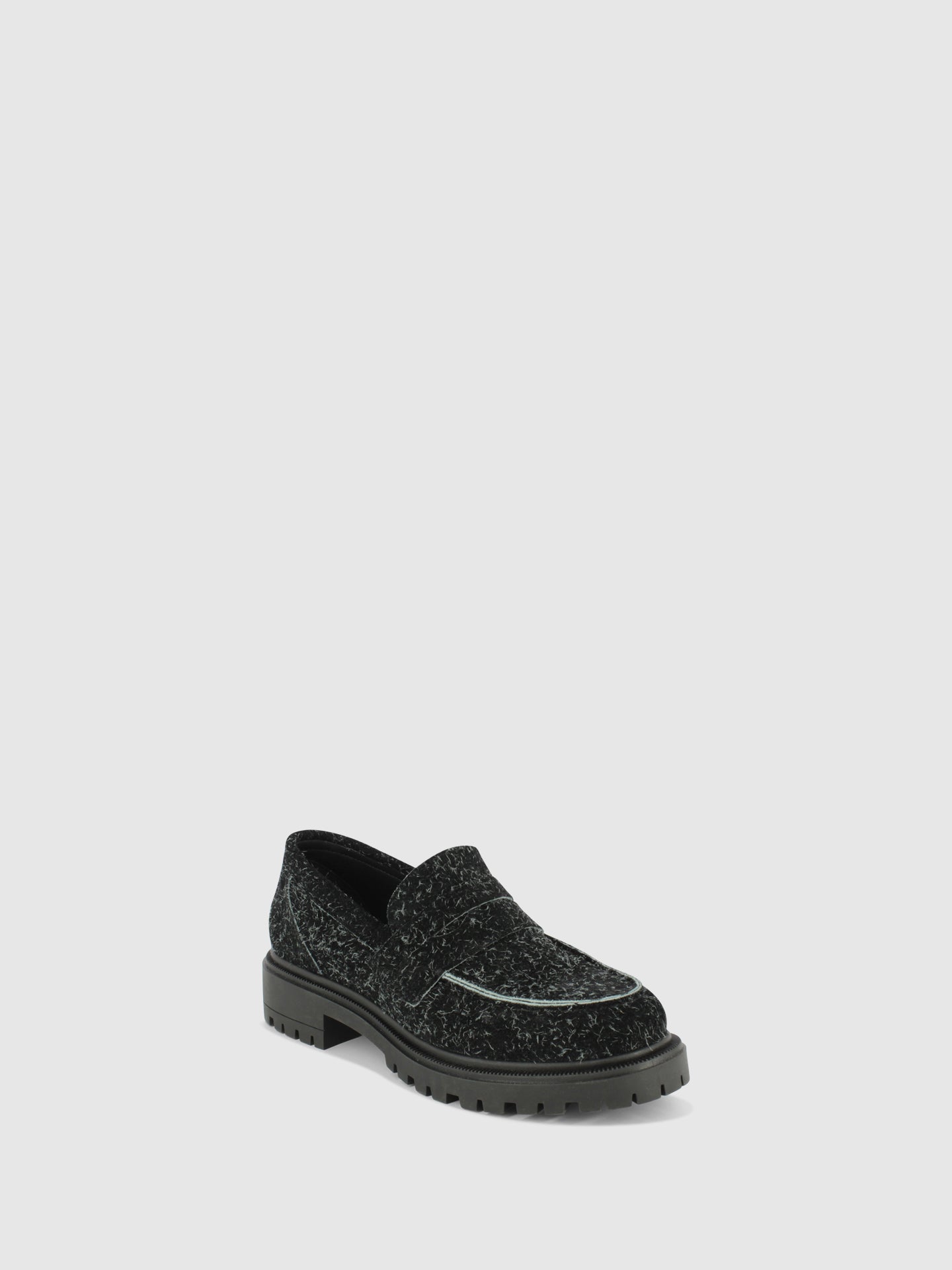 Foreva Sapatos Mocassins em Preto