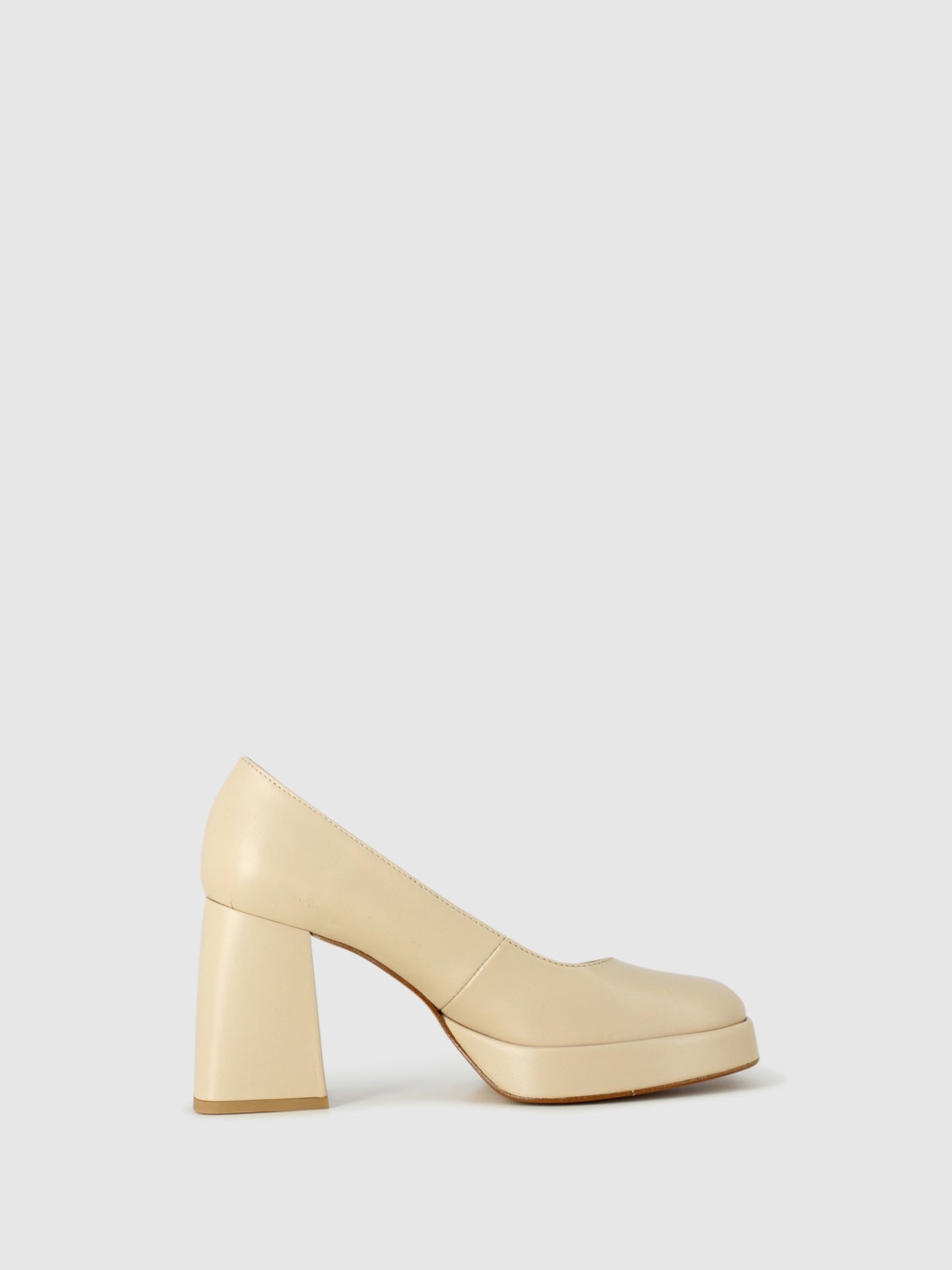 Foreva Sapatos de Plataforma em Bege