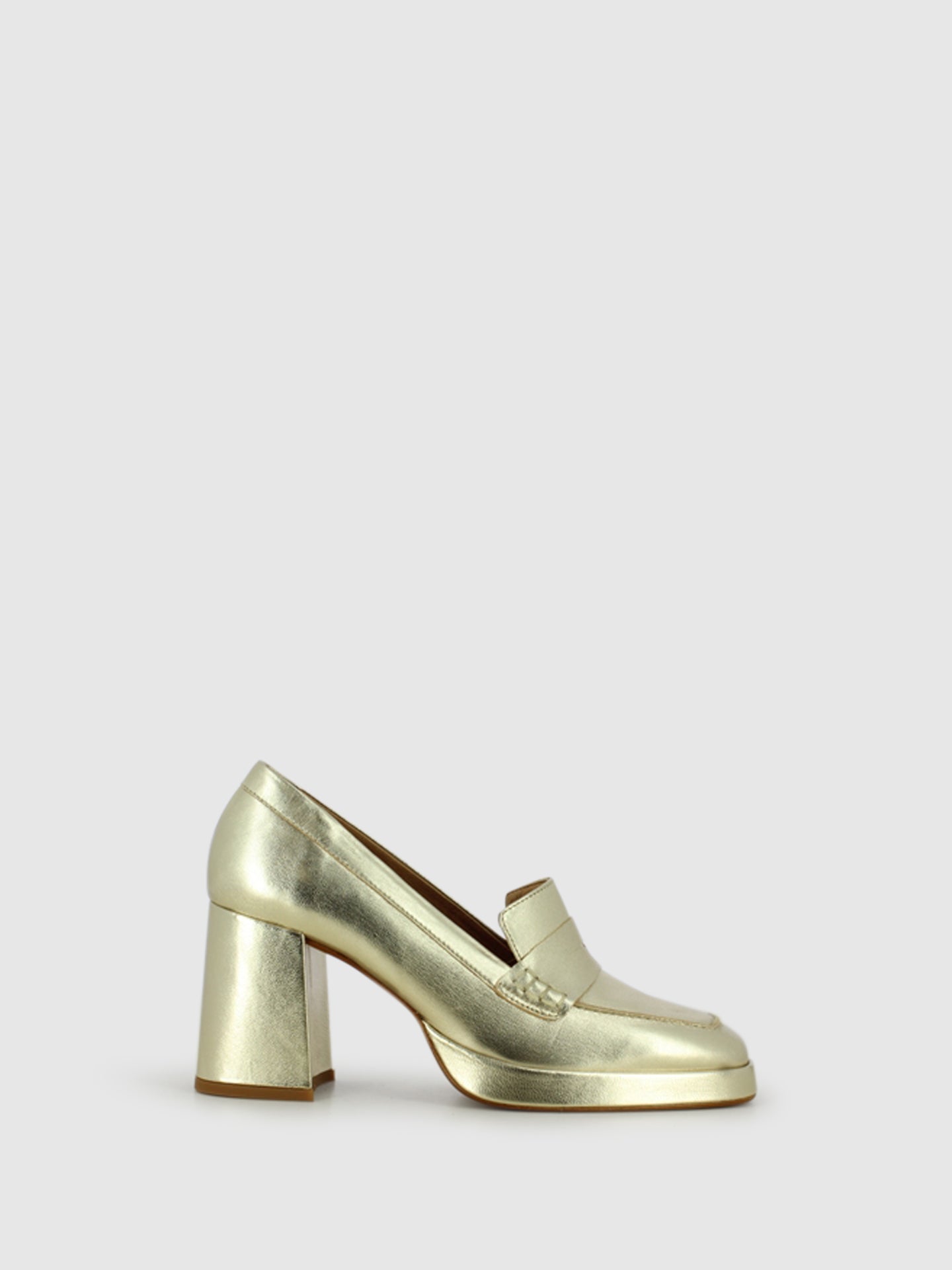 Foreva Sapatos de Plataforma em Dourado