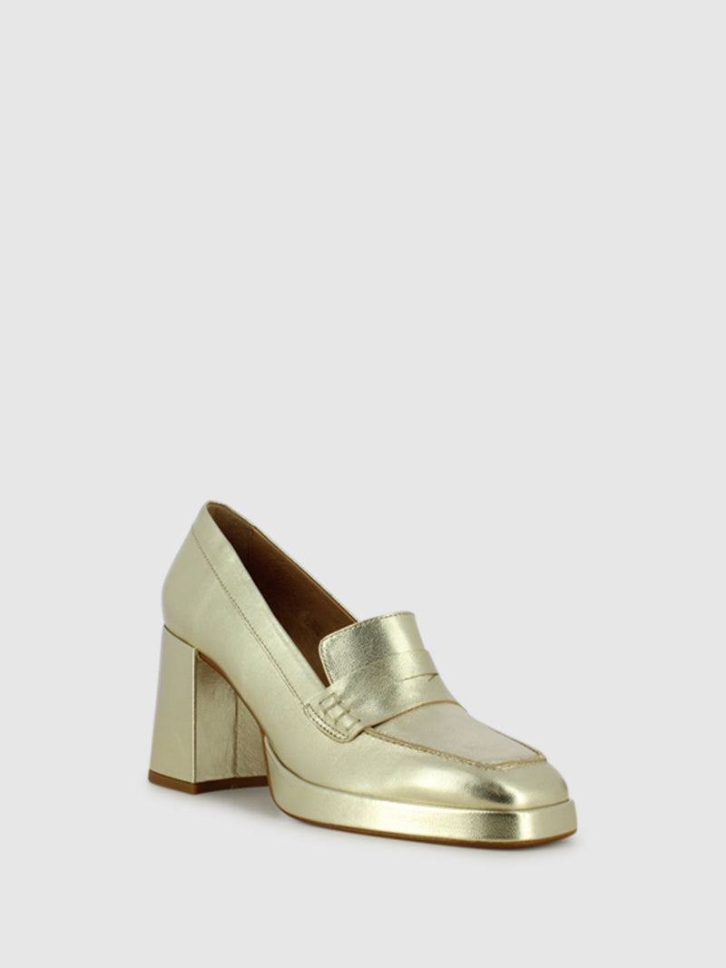 Foreva Sapatos de Plataforma em Dourado